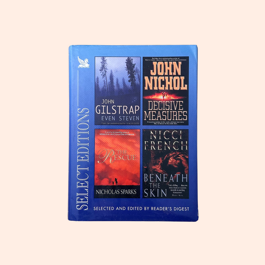 Readers Digest | Select Editions | 2001 | John Gilstrap | John Nichol | Nicholas Sparks | Nicci French