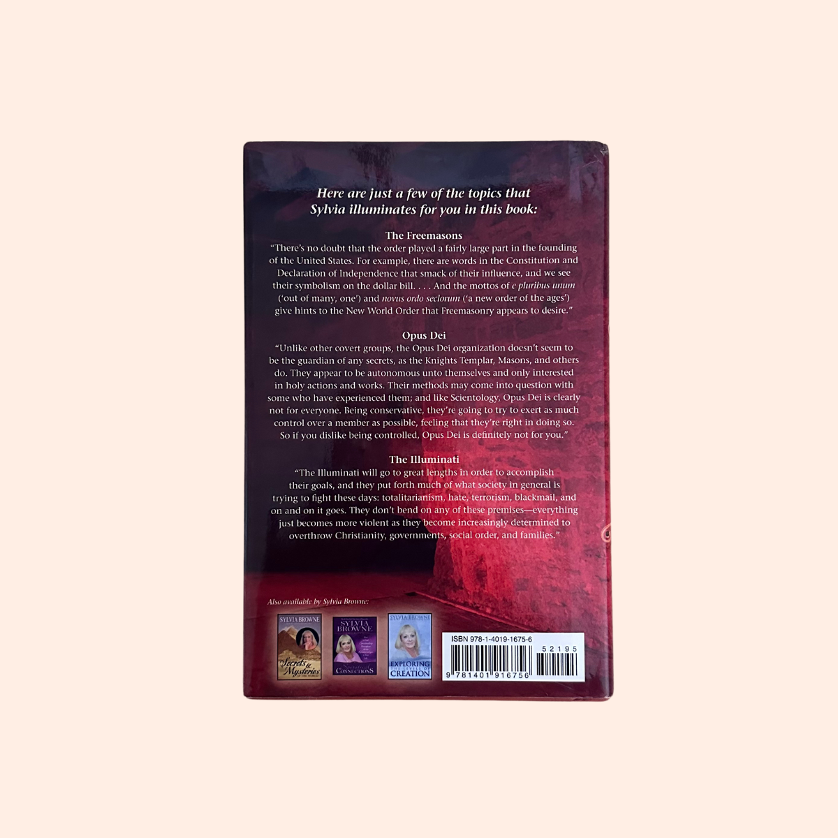 Secret Societies and How They Affect Our Lives Today | Hardcover | Sylvia Browne