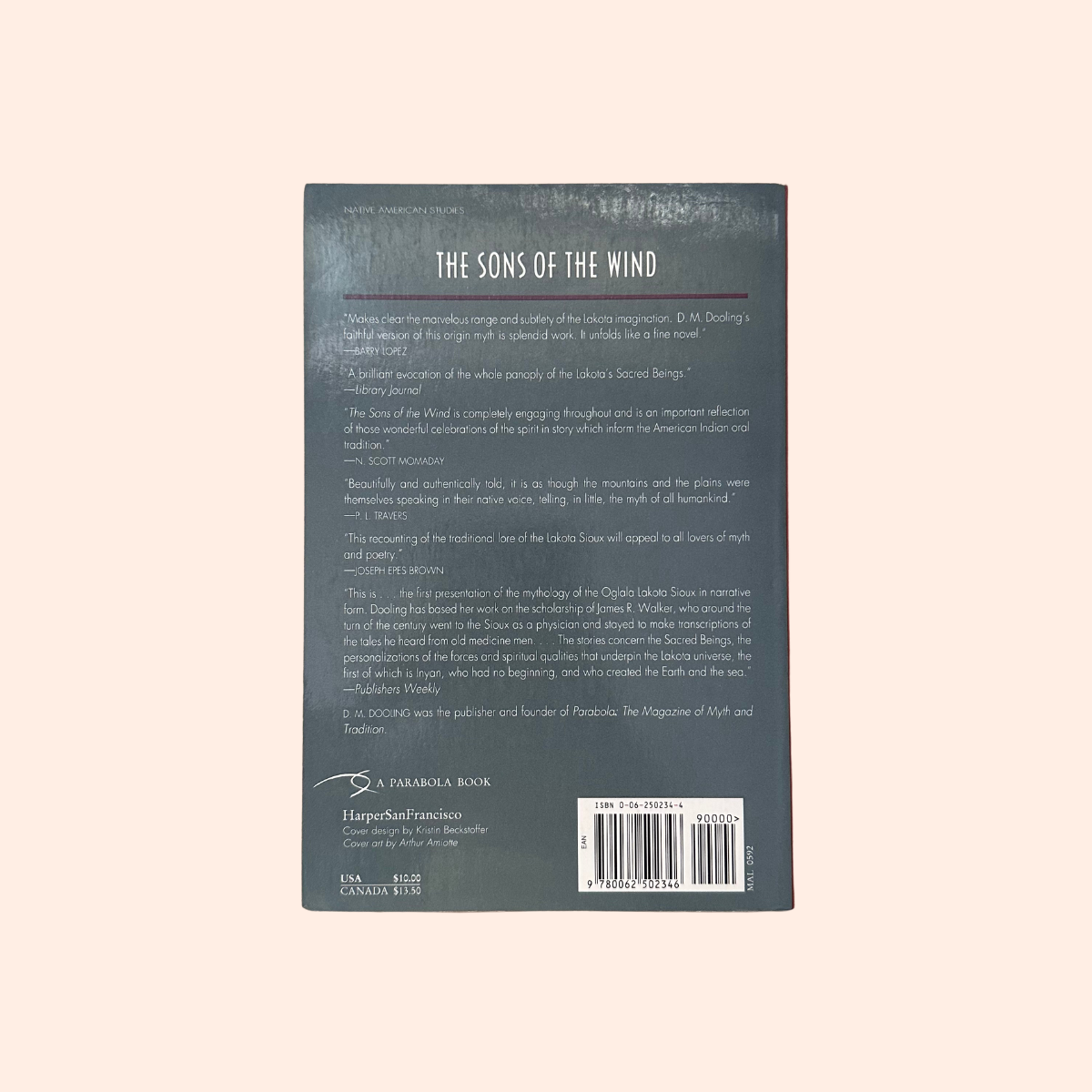 The Sons of The Wind: The Sacred Stories of the Lakota | D.M. Dooling