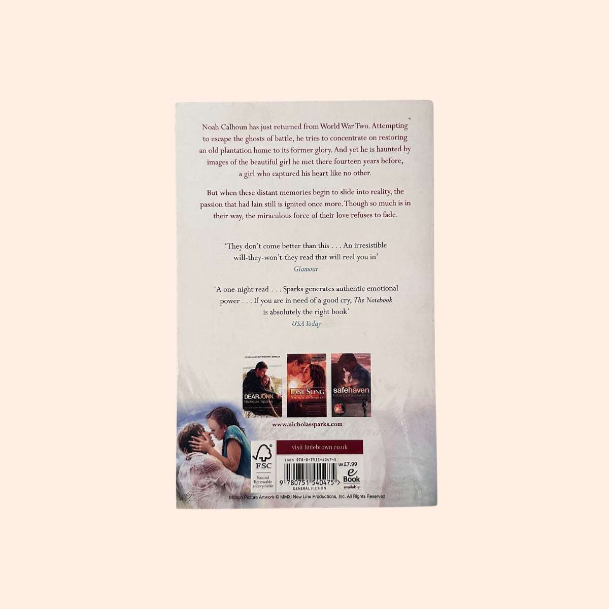 The Notebook | Paperback | Nicholas Sparks