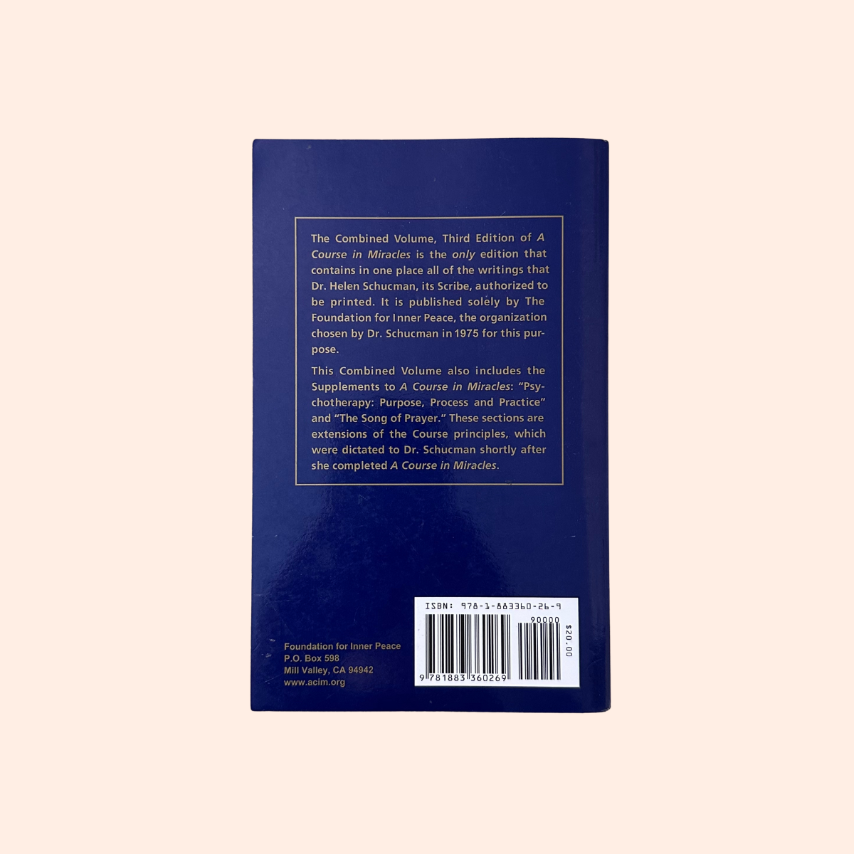 A Course in Miracles | Foundation for Inner Peace