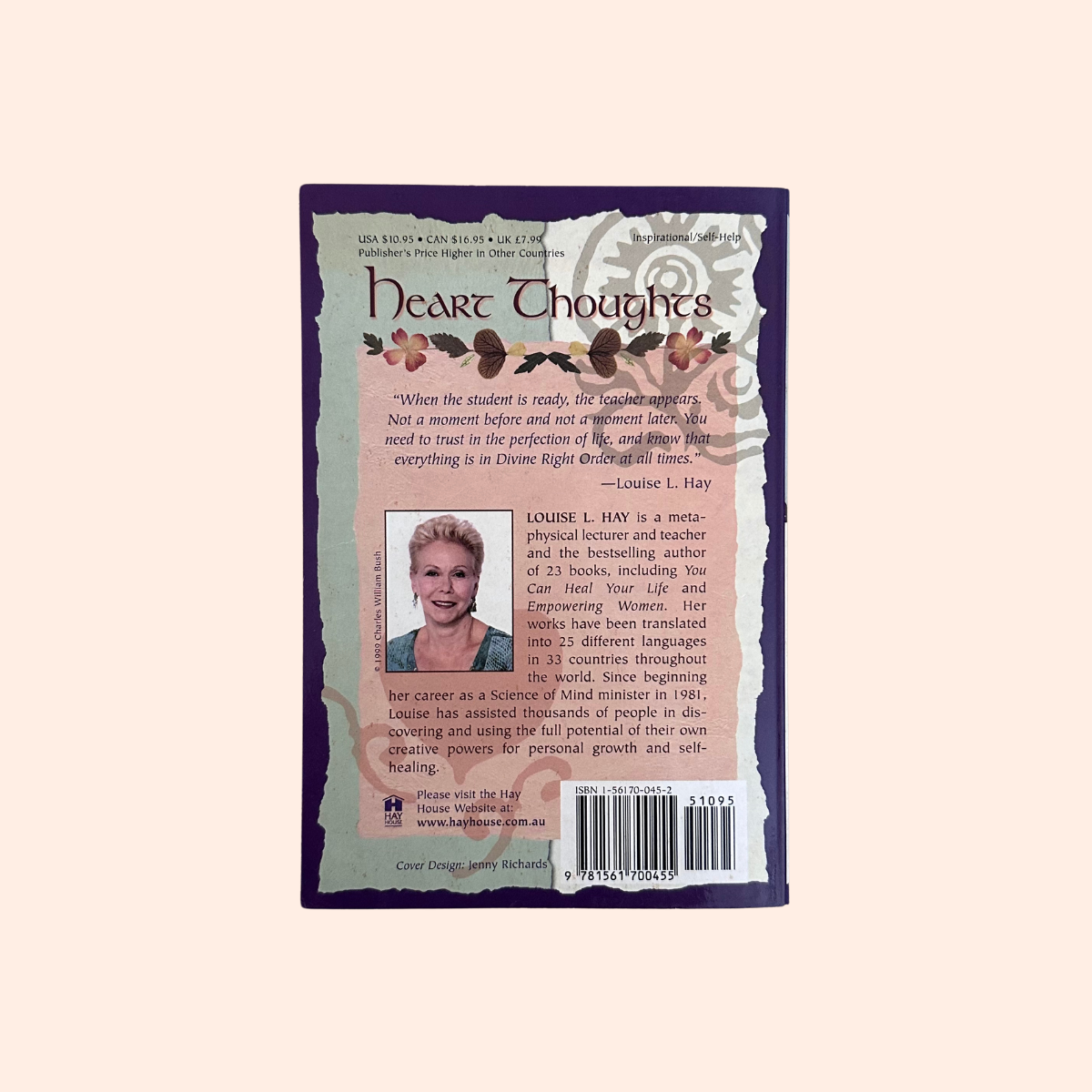 Heart Thoughts: A Treasury of Inner Wisdom | Paperback | Louise Hay