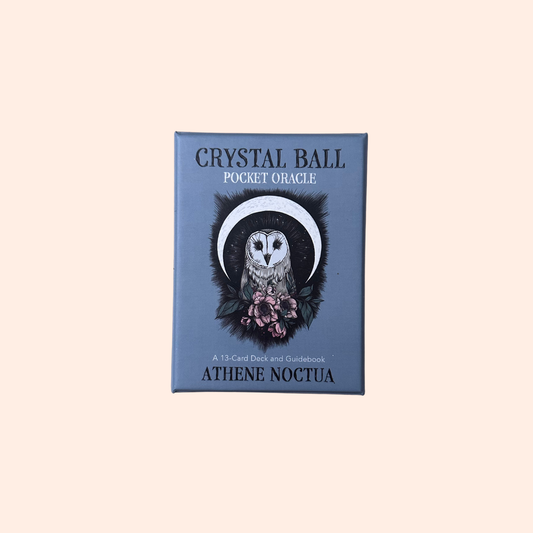 Crystal Ball Pocket Oracle | Athene Noctua | Pocket Sized