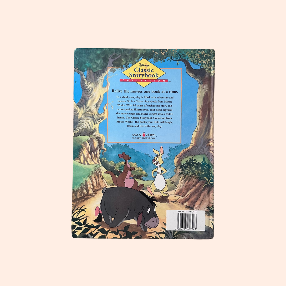 Disney | Classic Storybook | 1998 | The Many Adventures of Winnie The Pooh