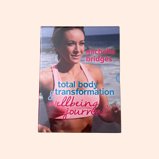 Total Body Transformation: Wellbeing Journal | Michelle Bridges | Brand New | Sealed