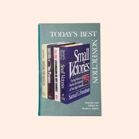 Readers Digest | Today's Best NonFiction | 1990 | Tom Rose | Peter Z. Malkin & Harry Stein | Samuel G. Freedman | Joseph Salerno & Stephen J. Rivele