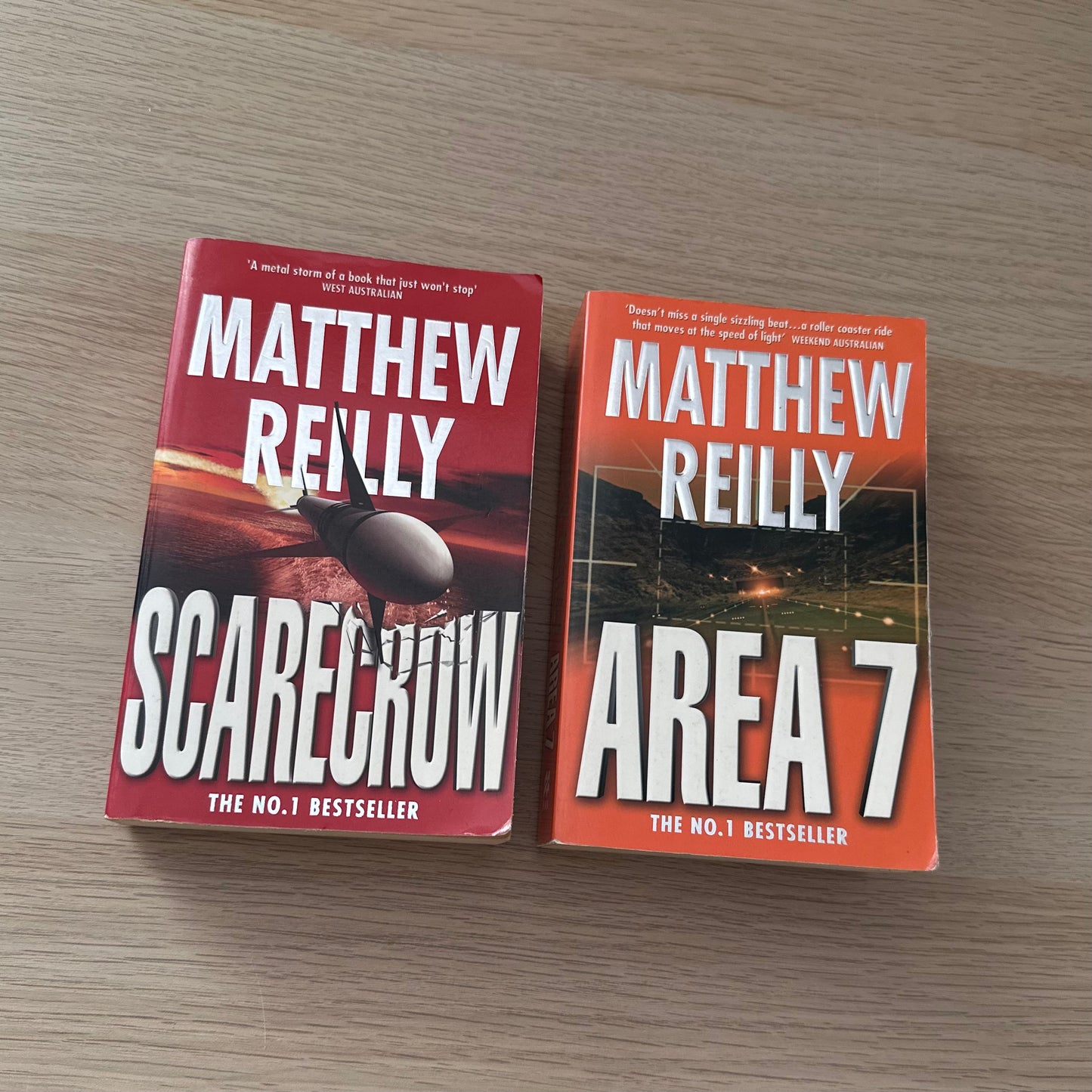 Matthew Reilly Thriller Bundle | 2x Titles | Action & Suspense