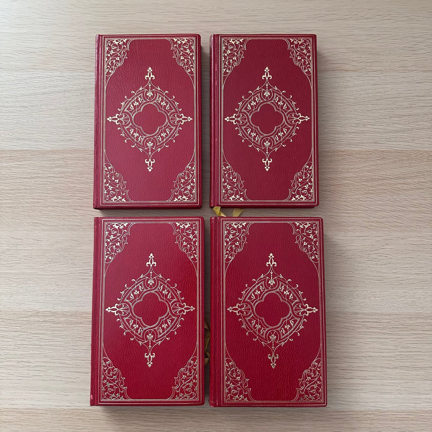 Colette Vintage Heron Editions | Set of 4 | Red Hardcovers | French Literature Classics