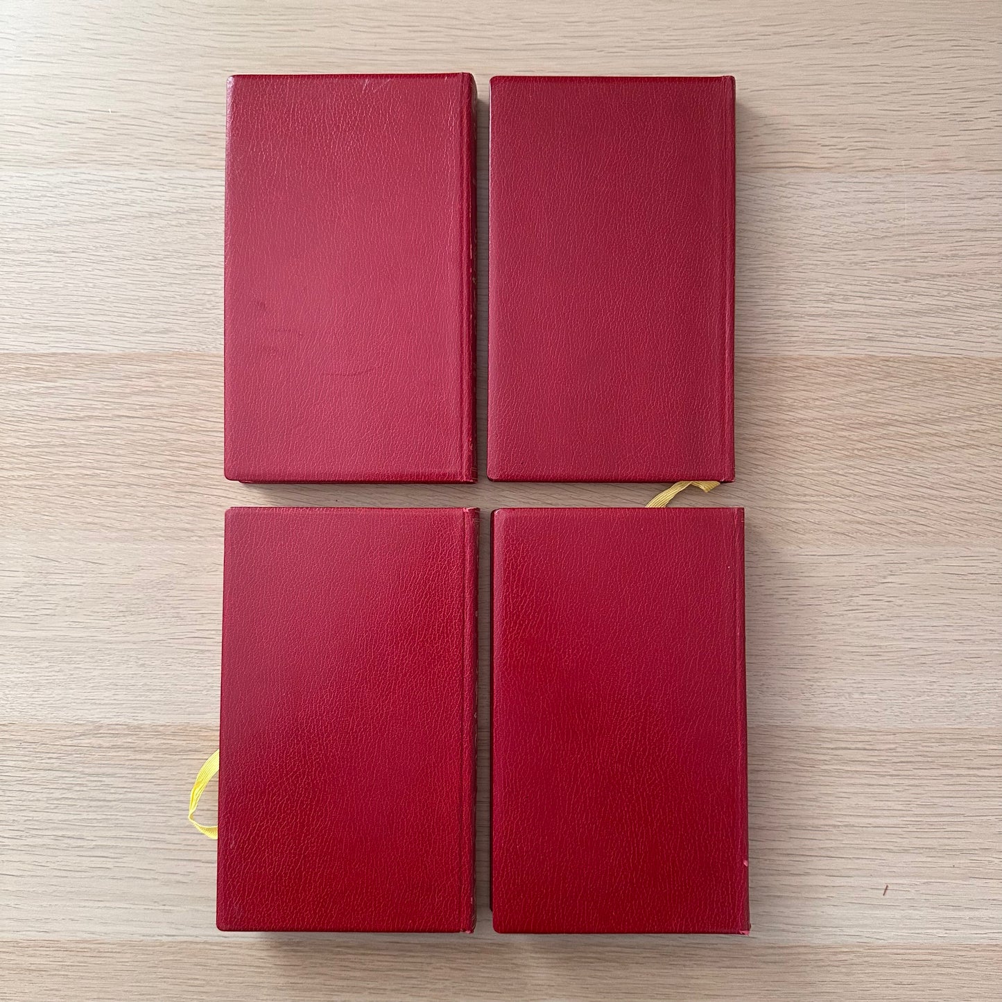Colette Vintage Heron Editions | Set of 4 | Red Hardcovers | French Literature Classics