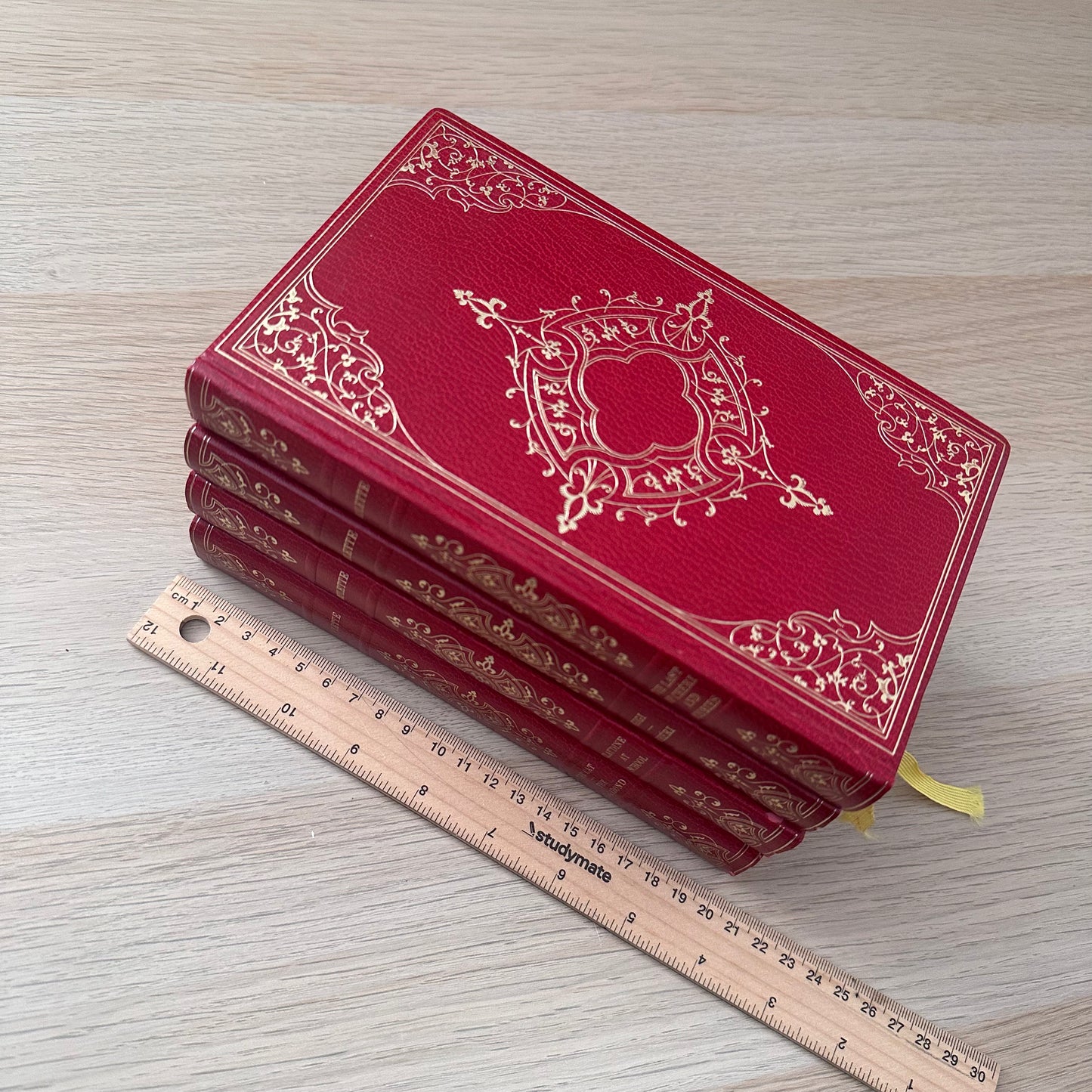 Colette Vintage Heron Editions | Set of 4 | Red Hardcovers | French Literature Classics