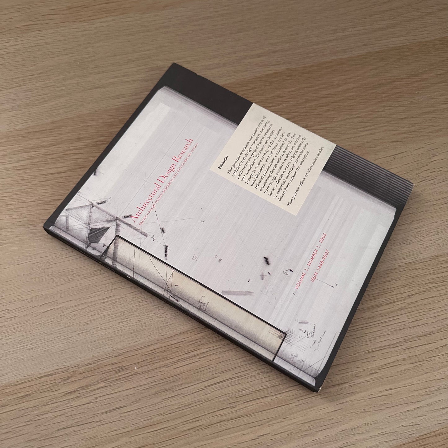 Architectural Design Research | Volume 1 , Number 1 | 2005