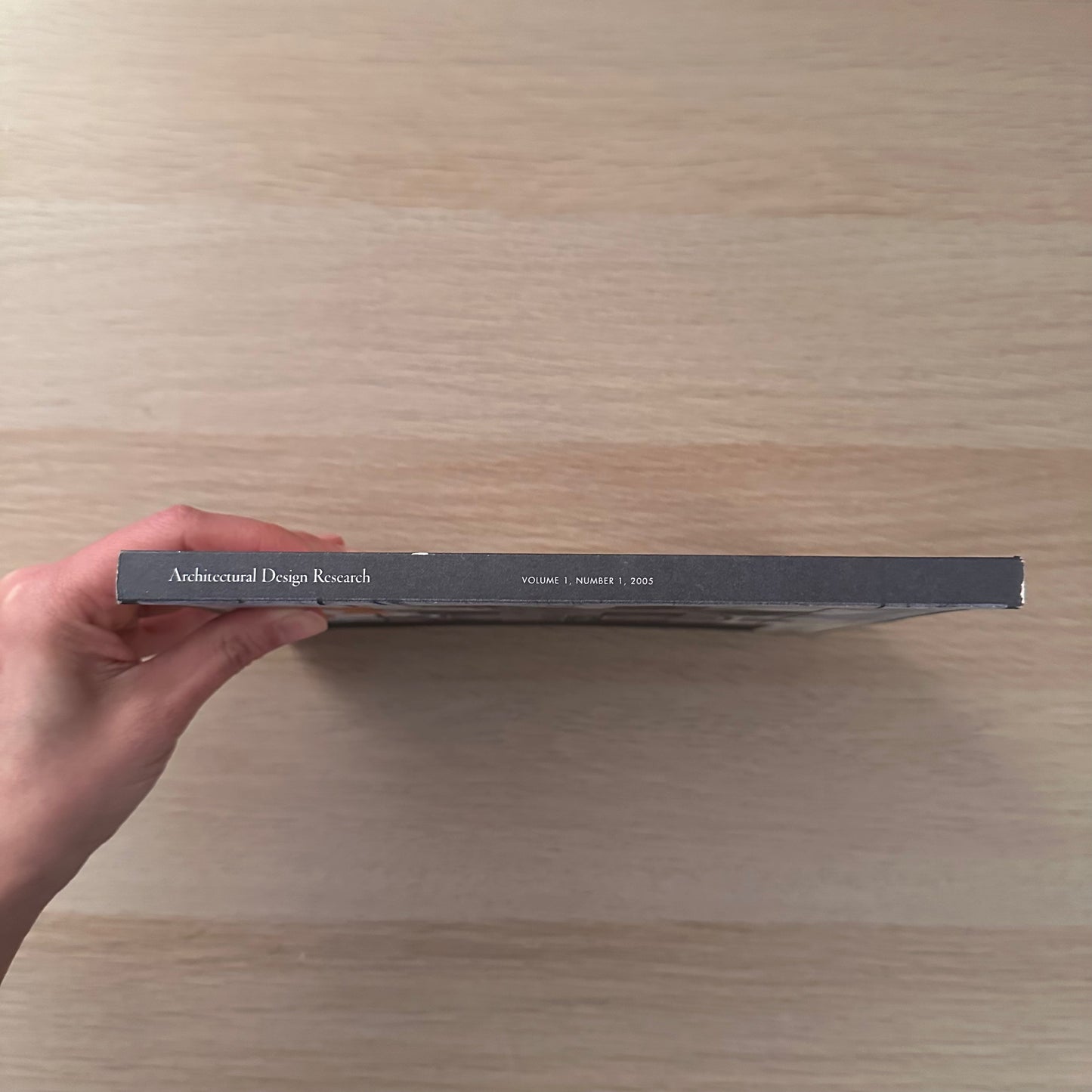 Architectural Design Research | Volume 1 , Number 1 | 2005