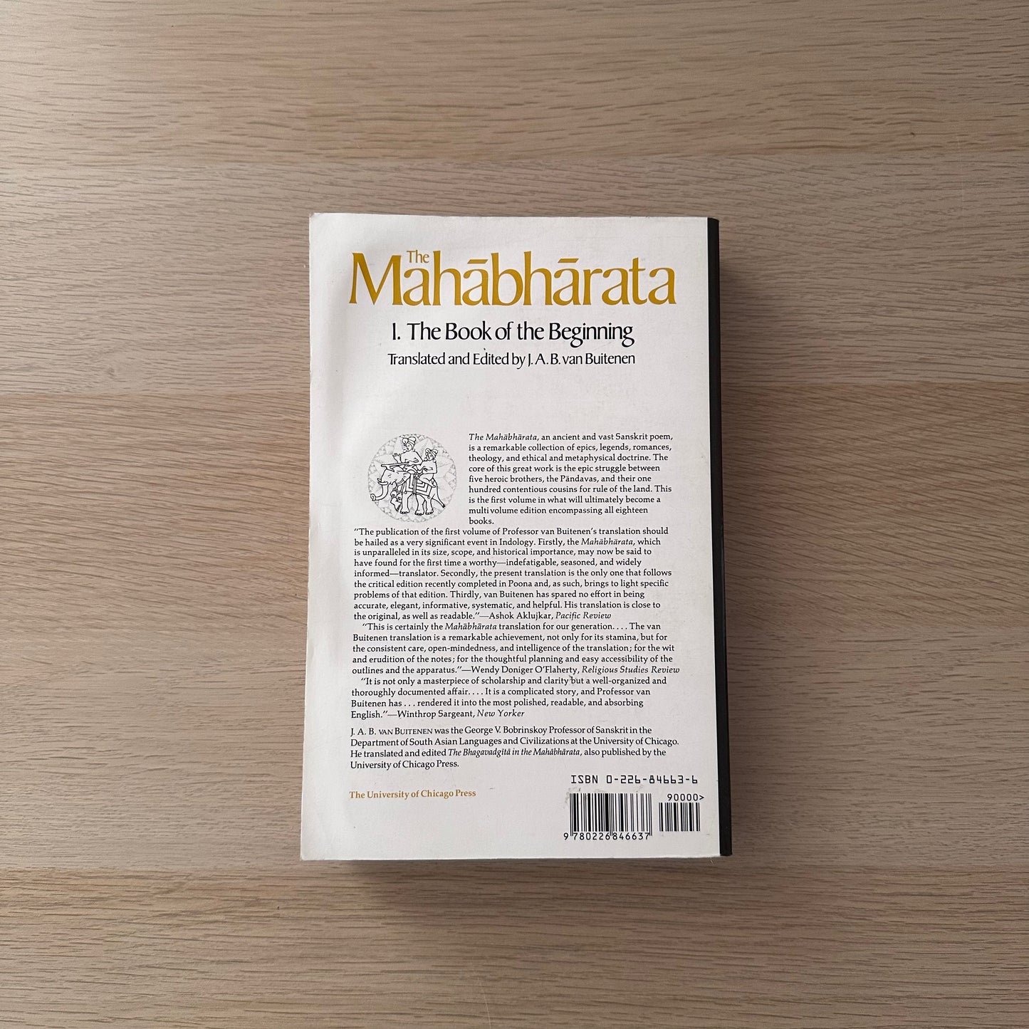 The Mahabharata: The Book of The Beginning