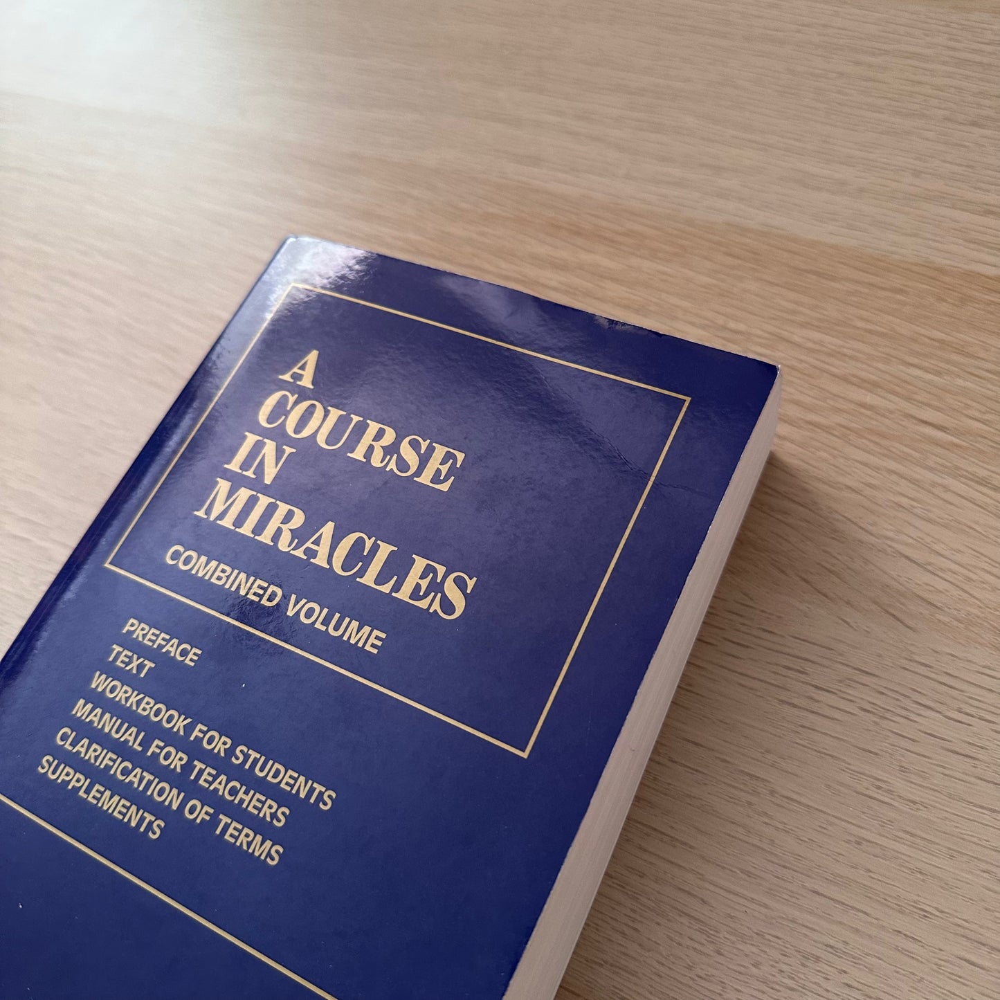 A Course in Miracles | Foundation for Inner Peace