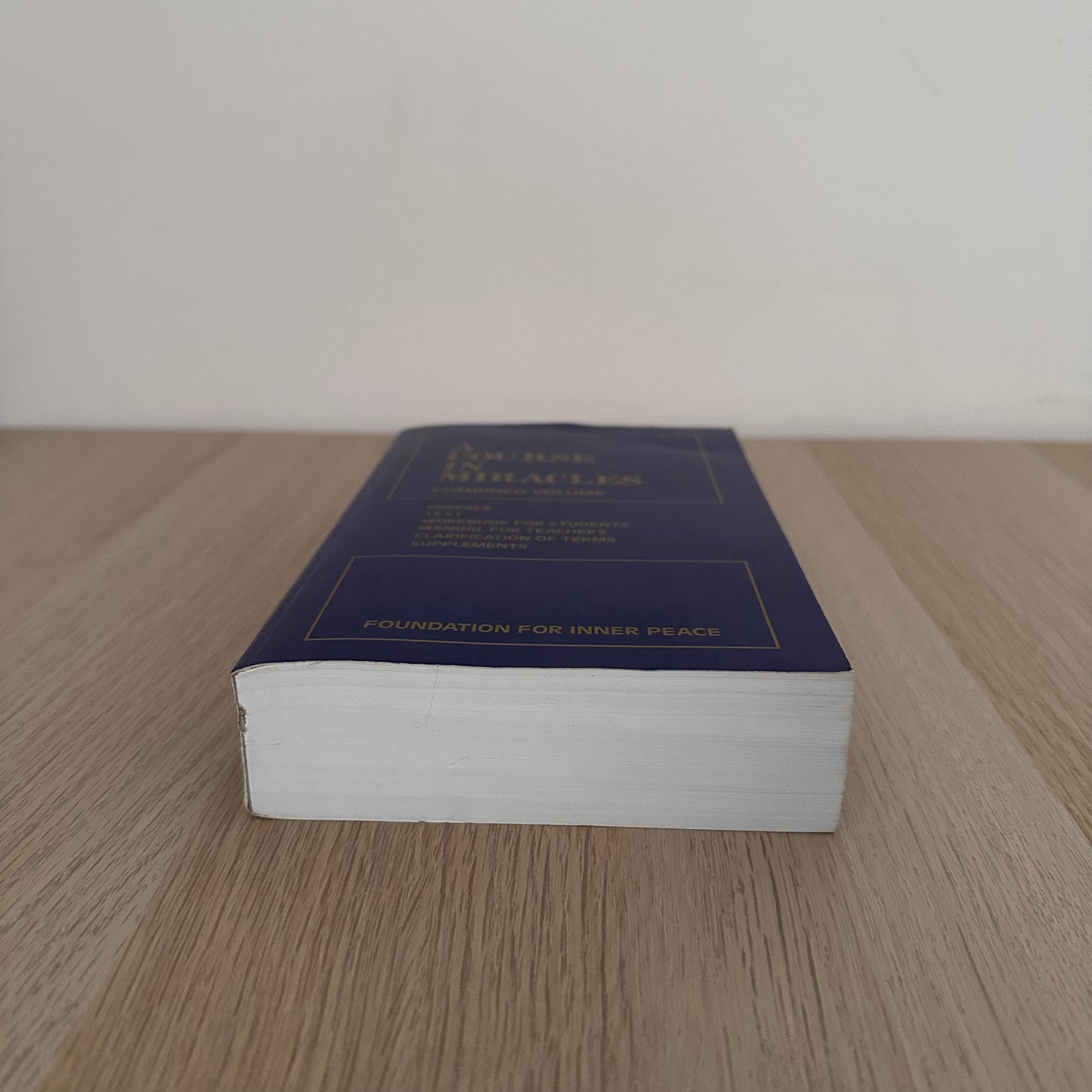 A Course in Miracles | Foundation for Inner Peace