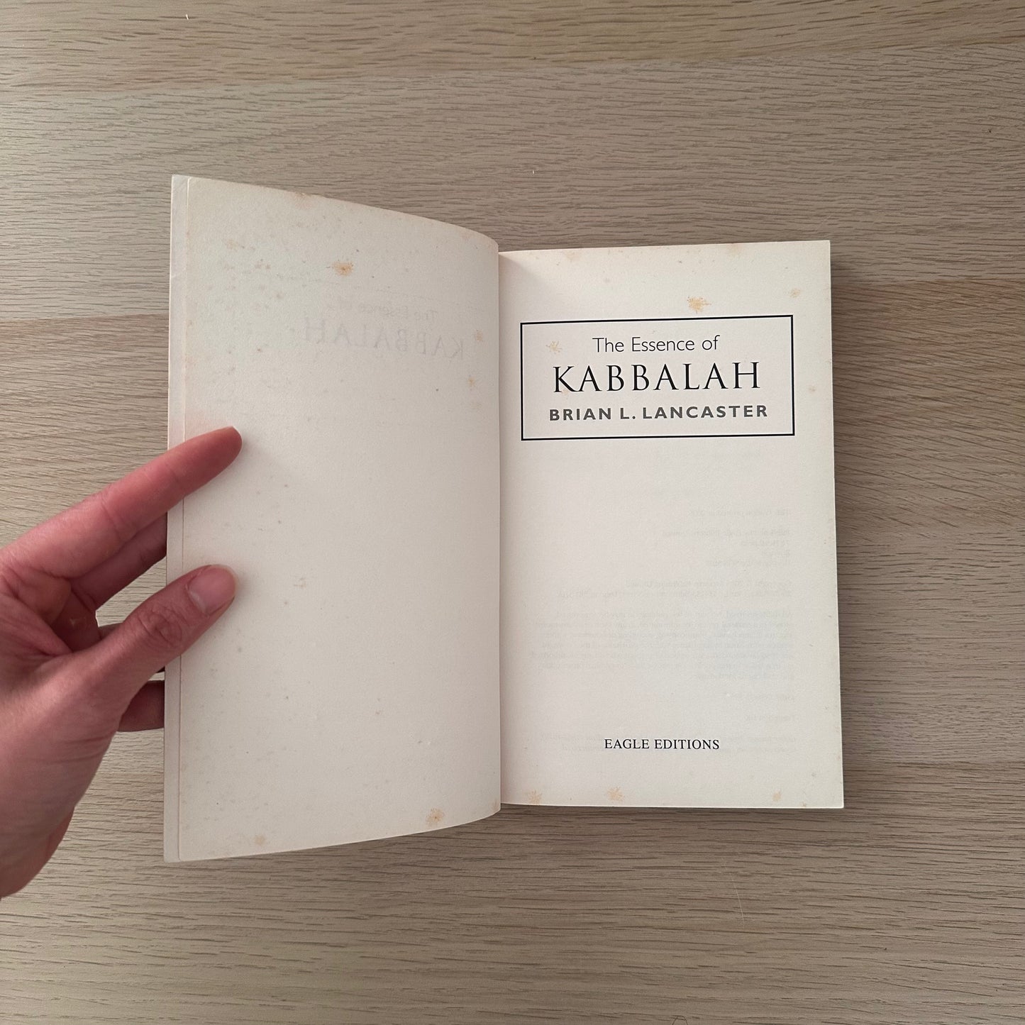 The Essence of Kabbalah | Brian L Lancaster