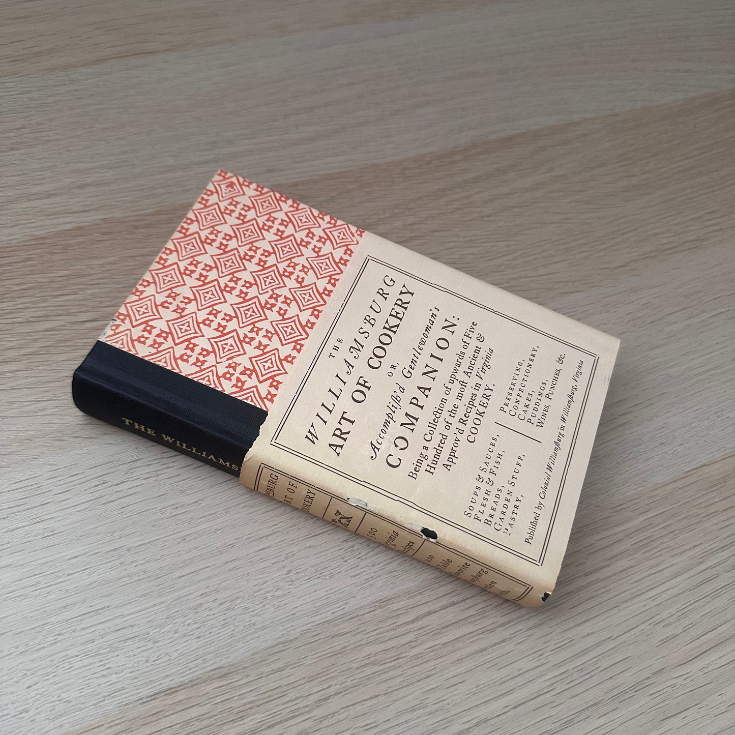 The Williamsburg Art of Cookery | Hardcover | 1966 | Helen Bullock