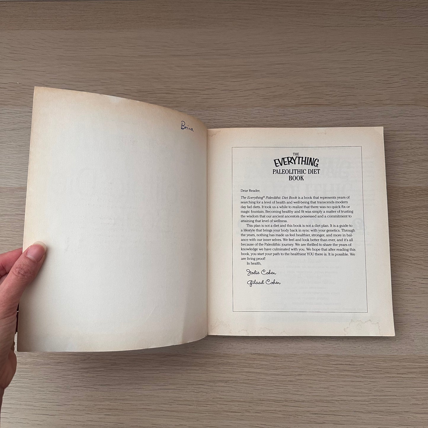 The Everything Paleolithic Diet Book | Jodie Cohen & Gilaad Cohen
