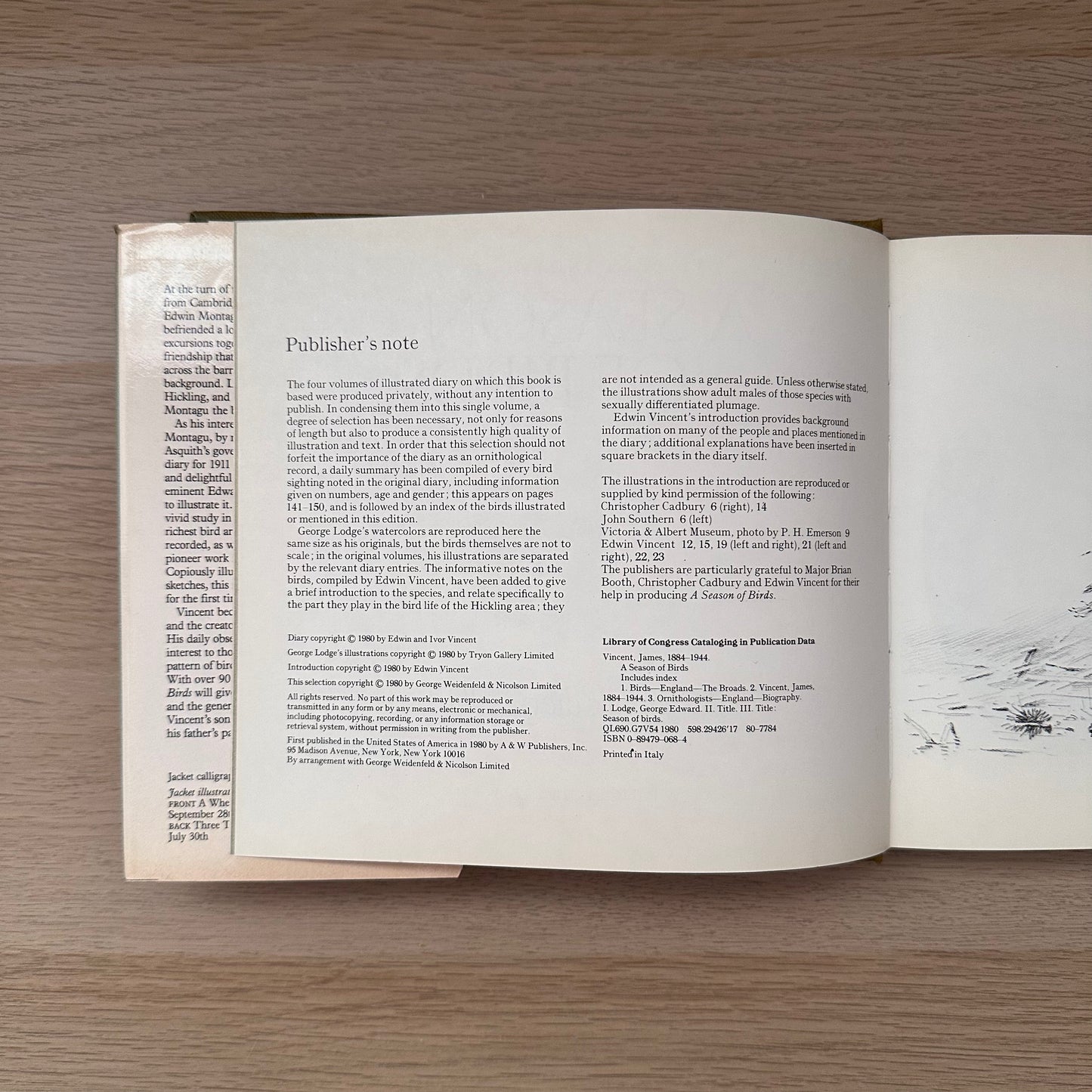 A Season of Birds: A Norfolk Diary 1911 | Edwin Vincent