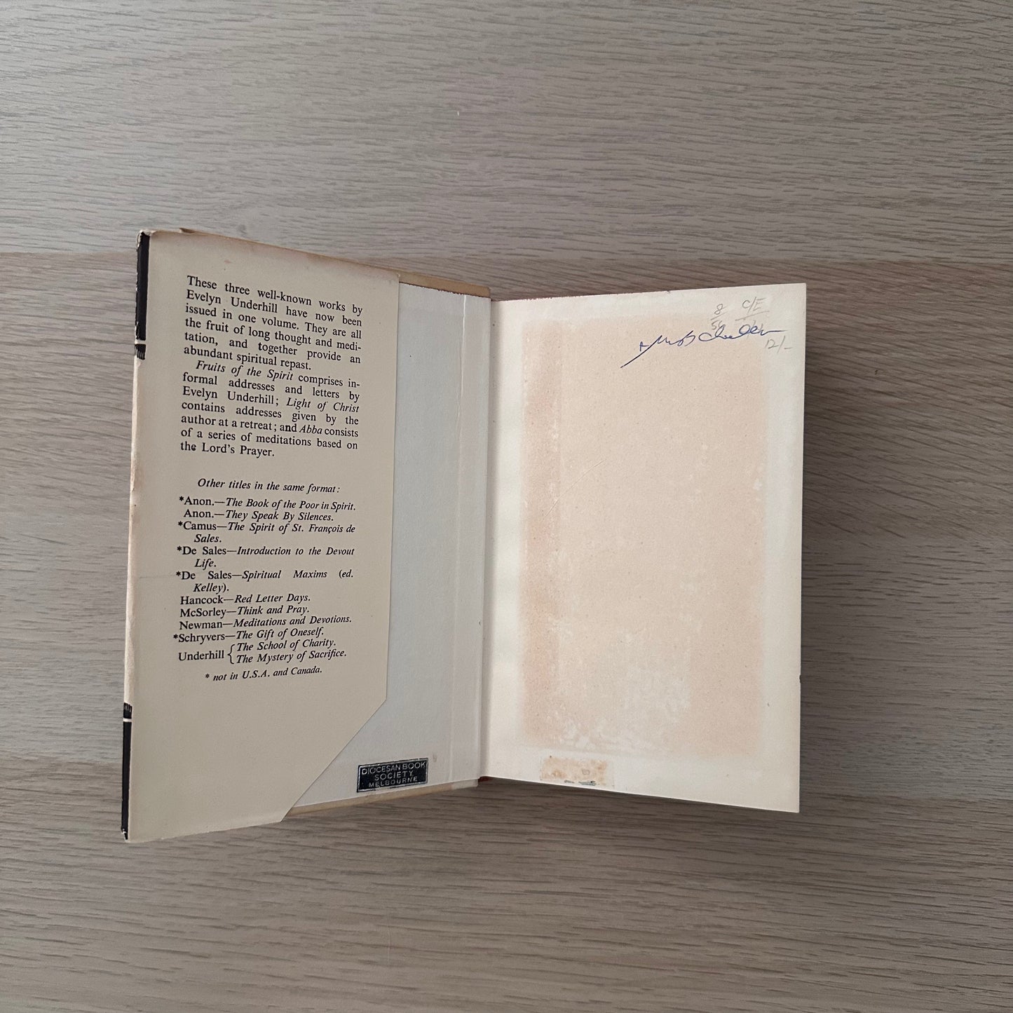 The Fruits of The Spirit / Light of Christ / Abba | 1956 | Evelyn Underhill