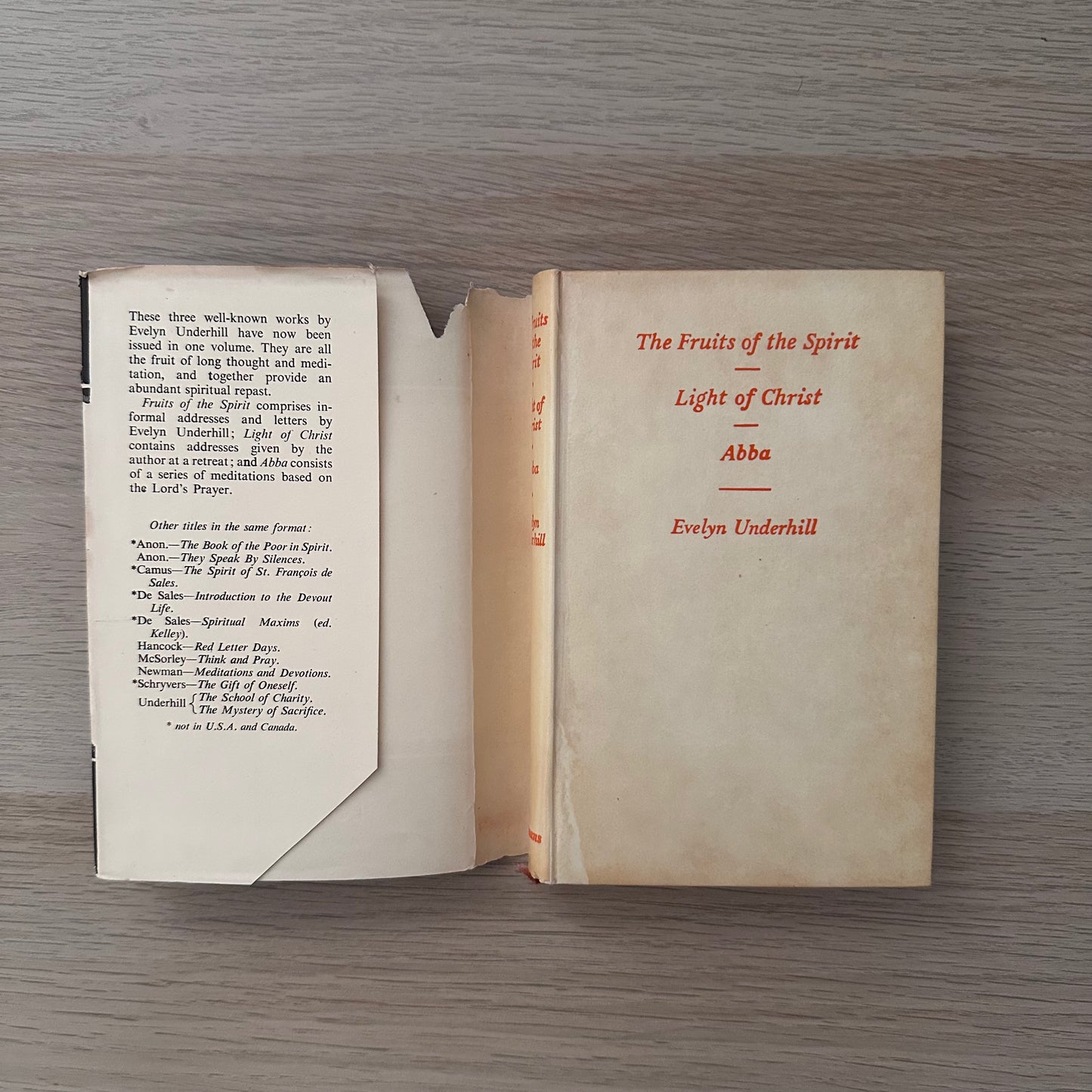 The Fruits of The Spirit / Light of Christ / Abba | 1956 | Evelyn Underhill