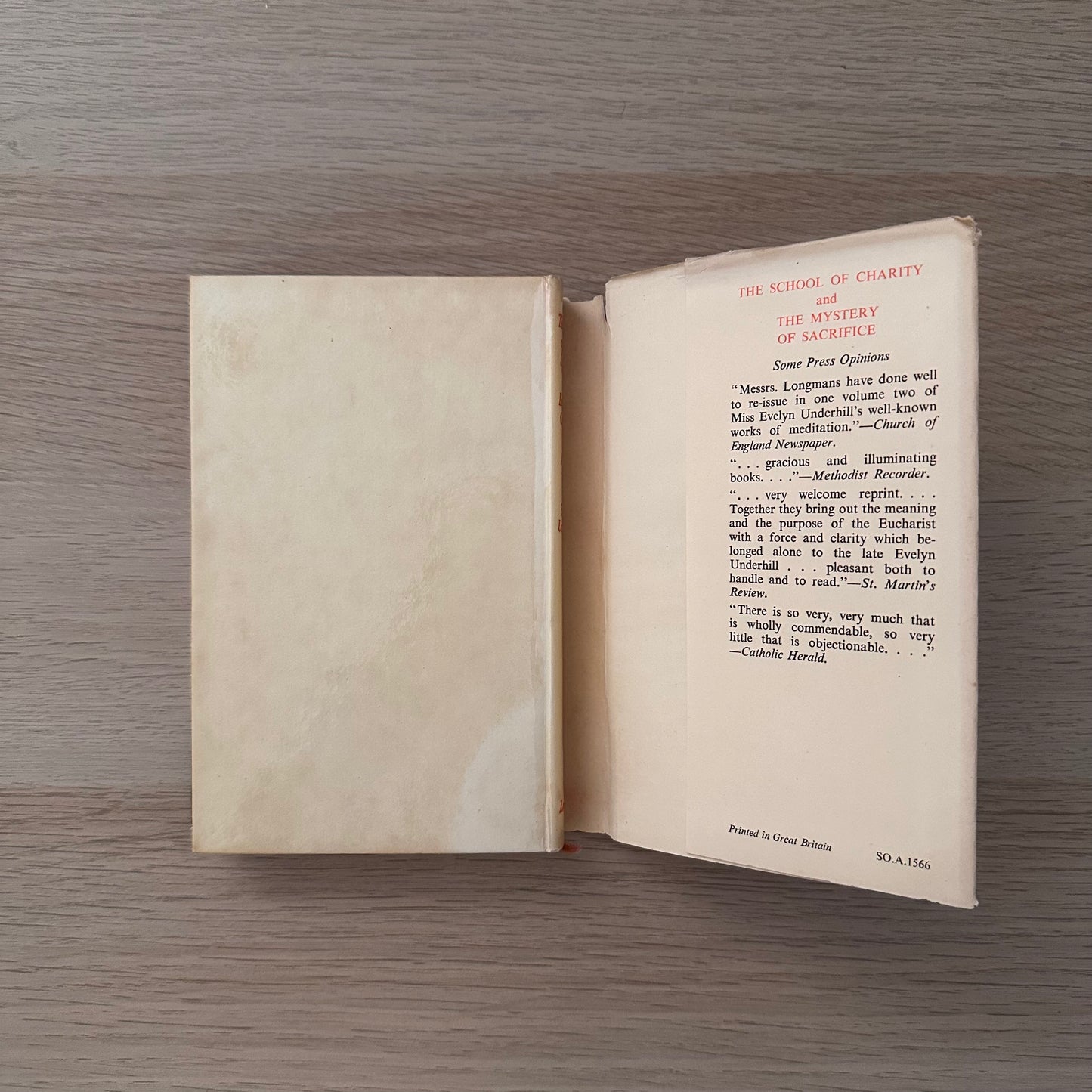 The Fruits of The Spirit / Light of Christ / Abba | 1956 | Evelyn Underhill