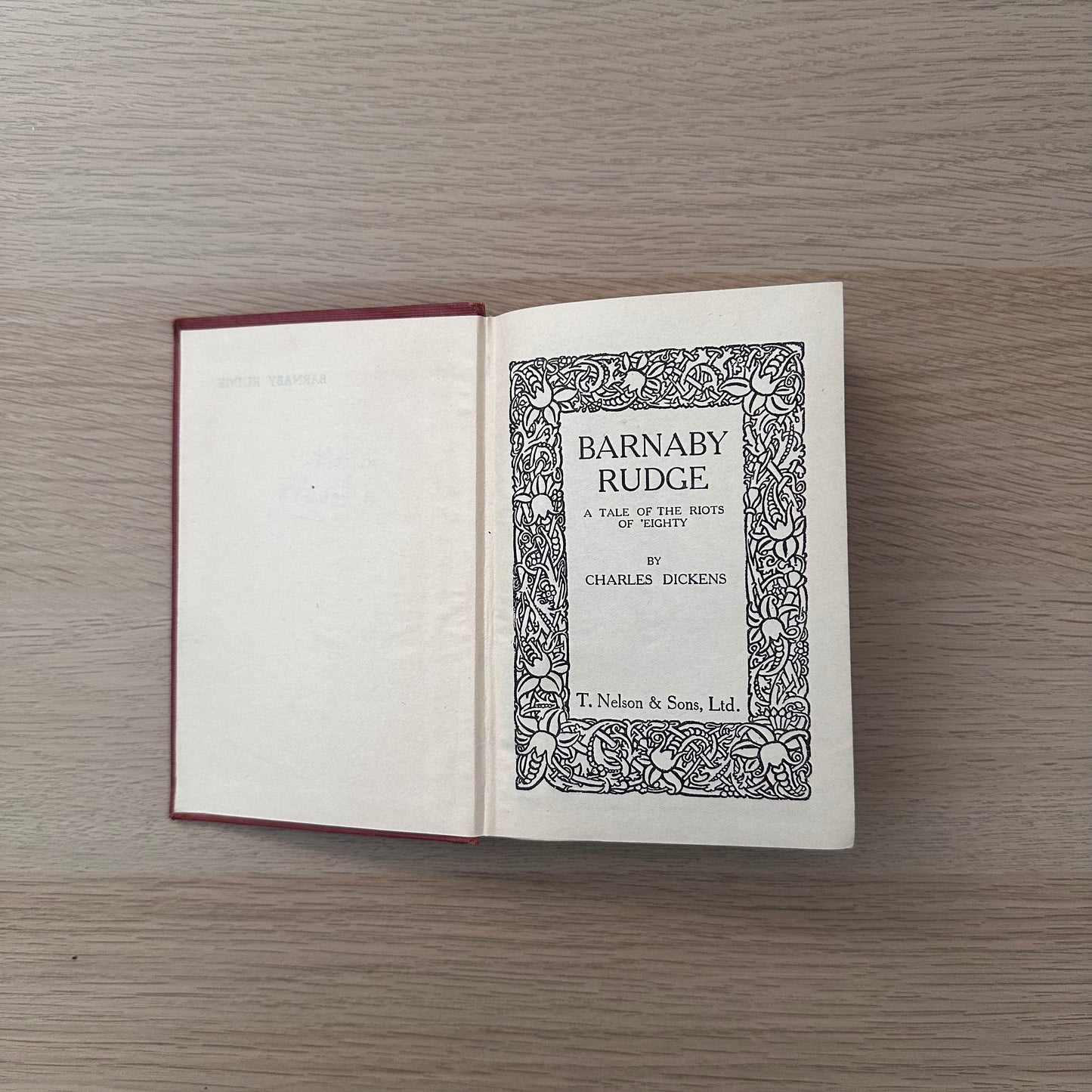 Barnaby Rudge / A Tale of The Riots of Eighty | 1900s | Charles Dickens