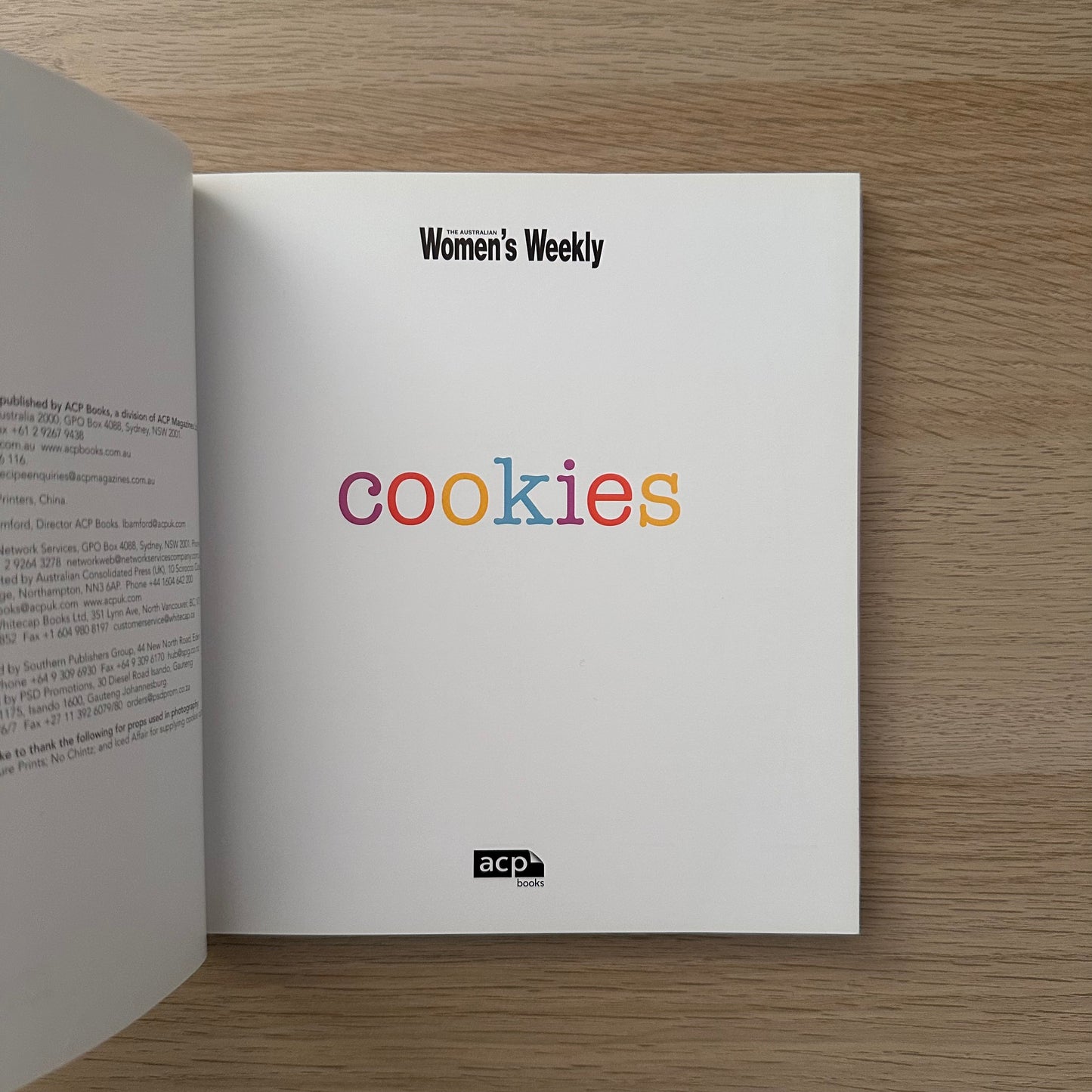 Australian Women's Weekly: Cookies | Paperback