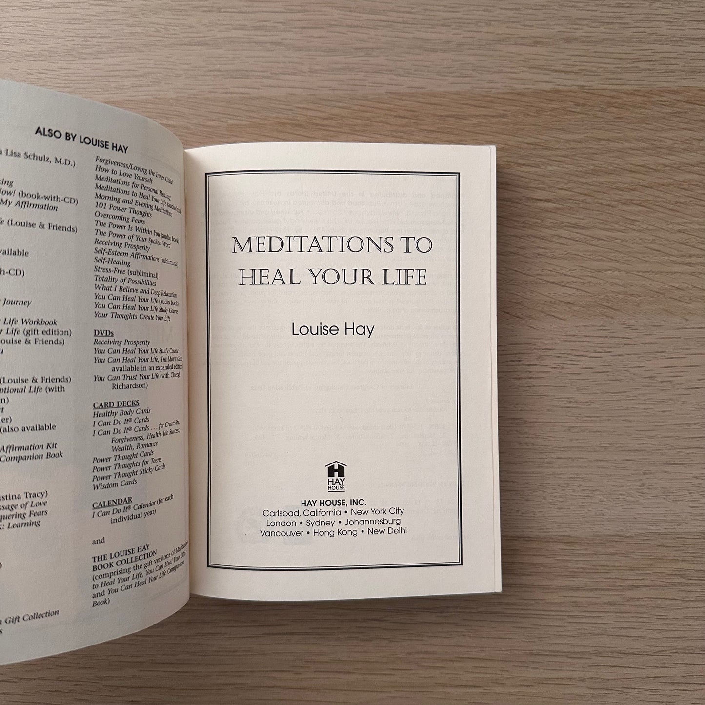 Meditations to Heal Your Life | Paperback | Louise Hay