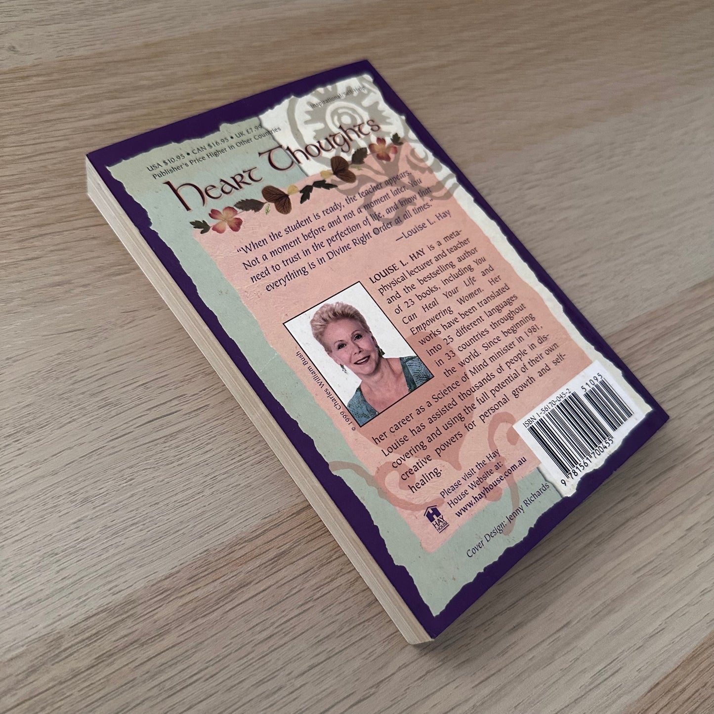 Heart Thoughts: A Treasury of Inner Wisdom | Paperback | Louise Hay