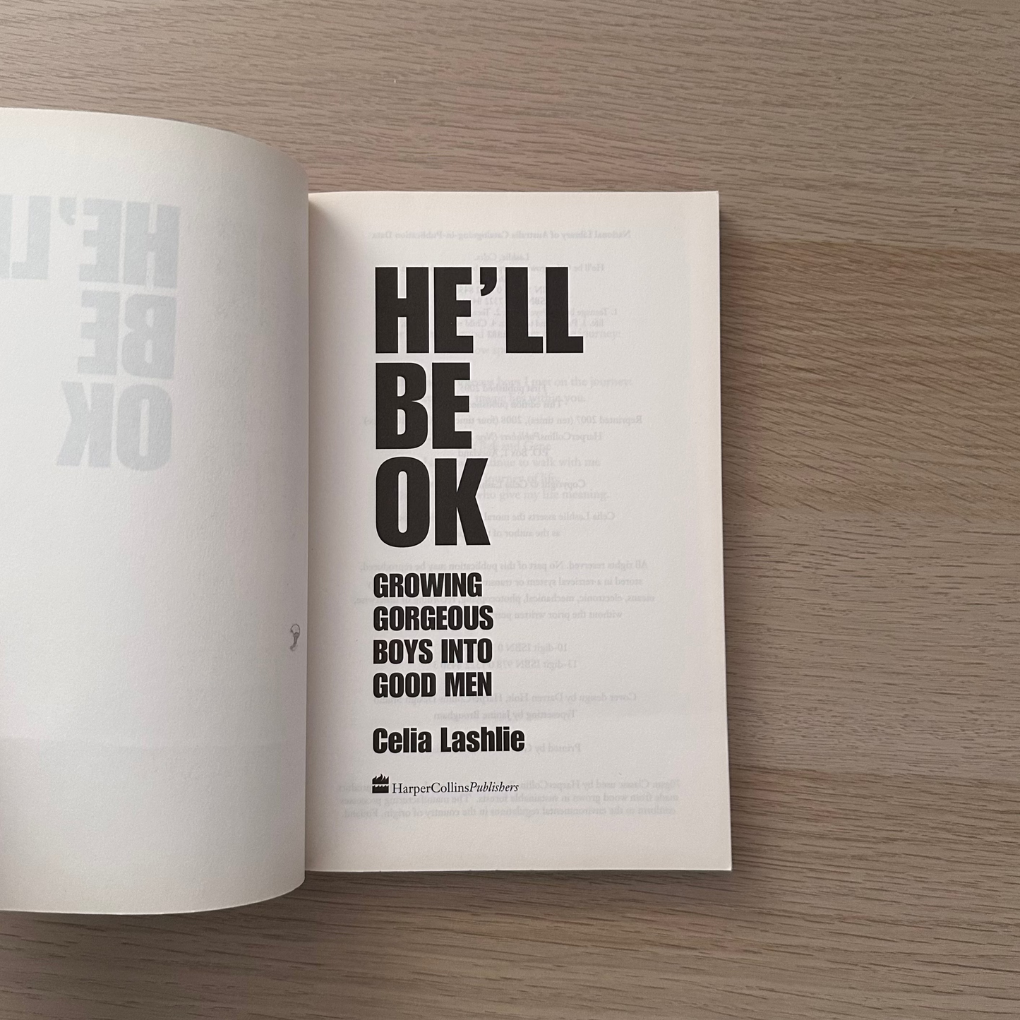 He'll Be OK | Paperback | Celia Lashlie