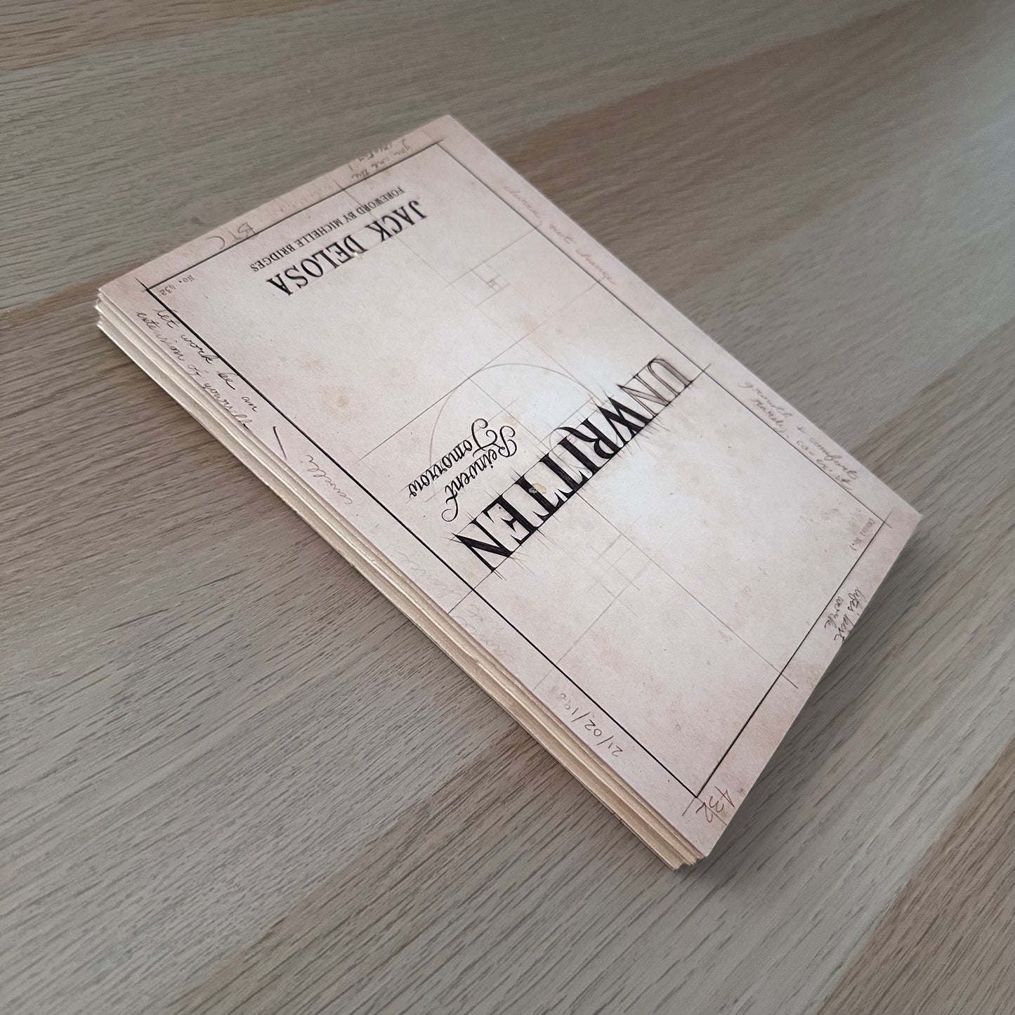 Unwritten: Reinvent Tomorrow | Paperback | Jack Delosa