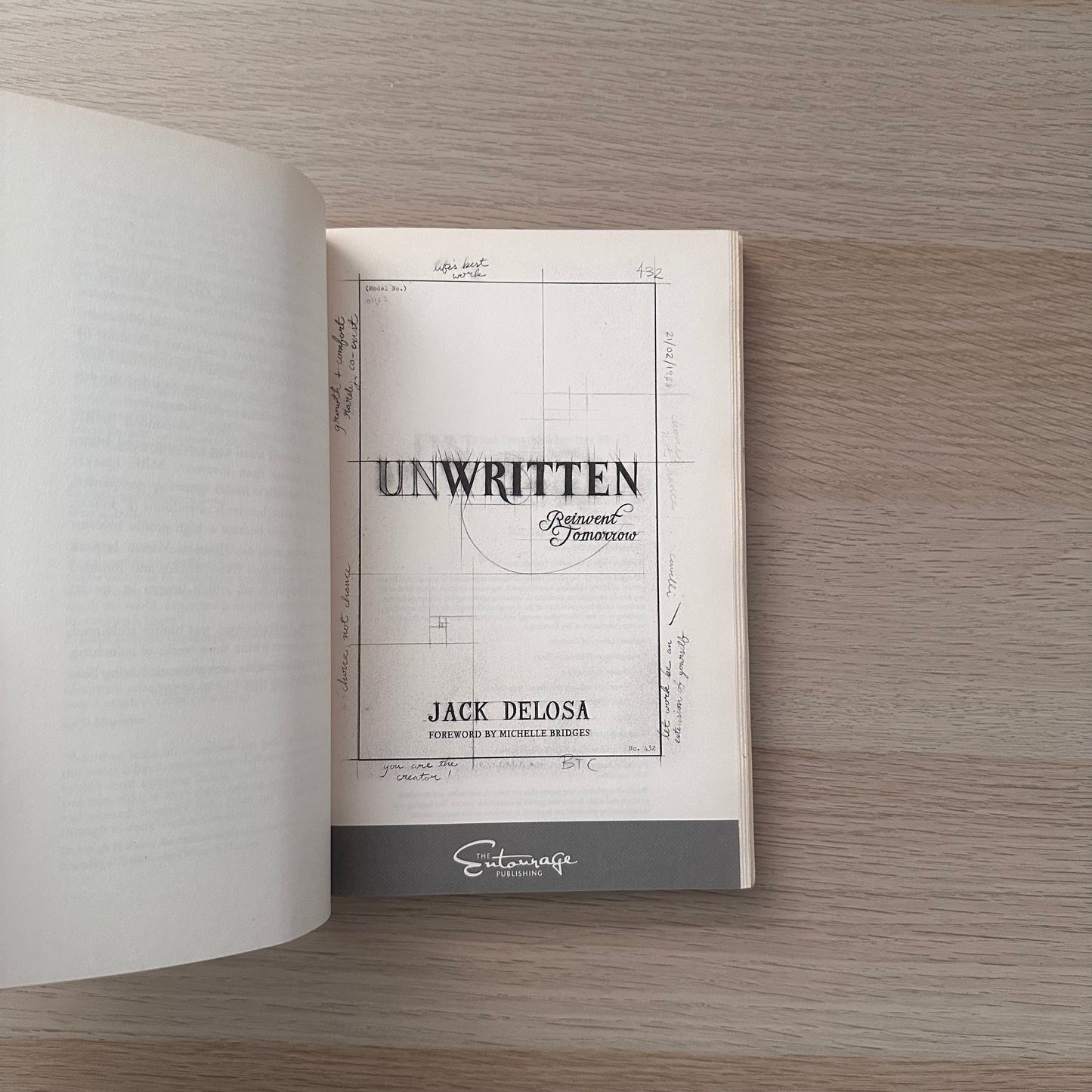 Unwritten: Reinvent Tomorrow | Paperback | Jack Delosa
