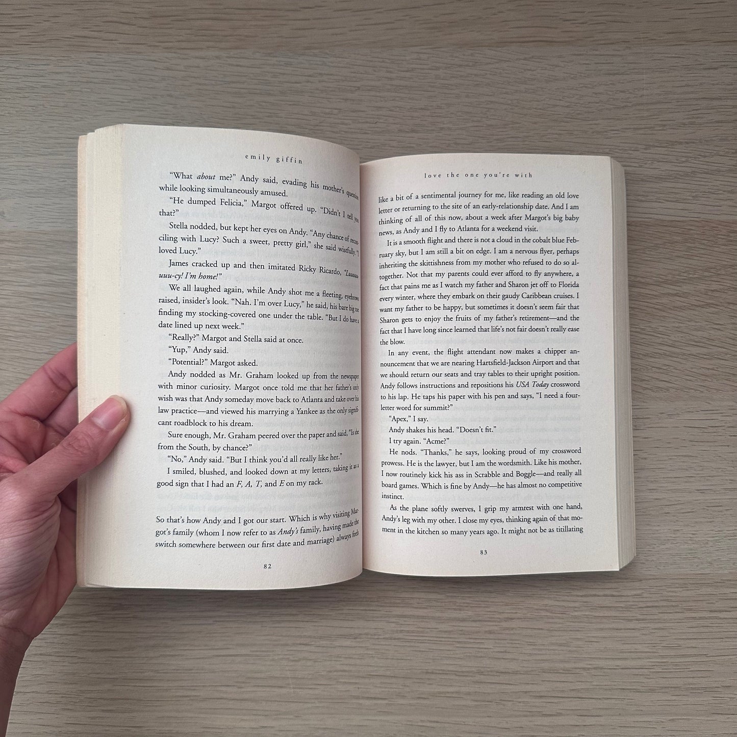 Love the One You're With | Emily Giffin