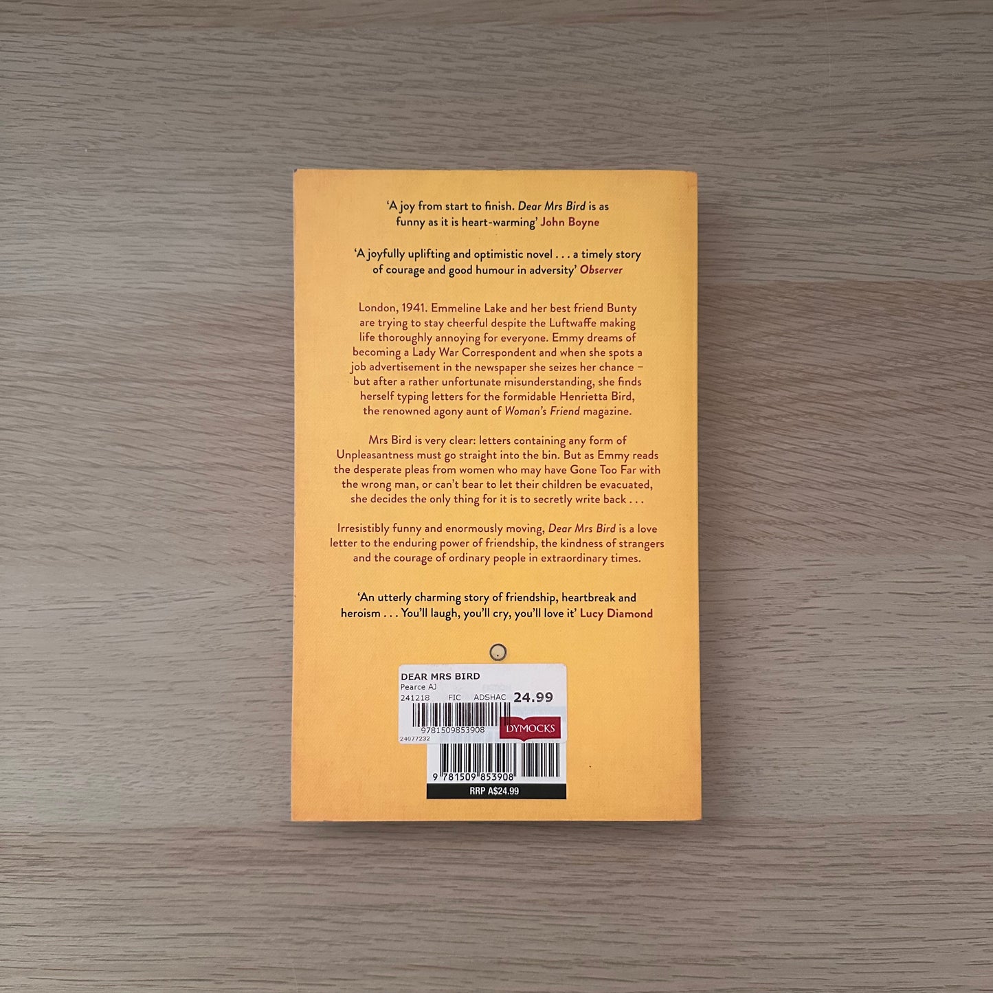 Dear Mrs. Bird | AJ Pearce