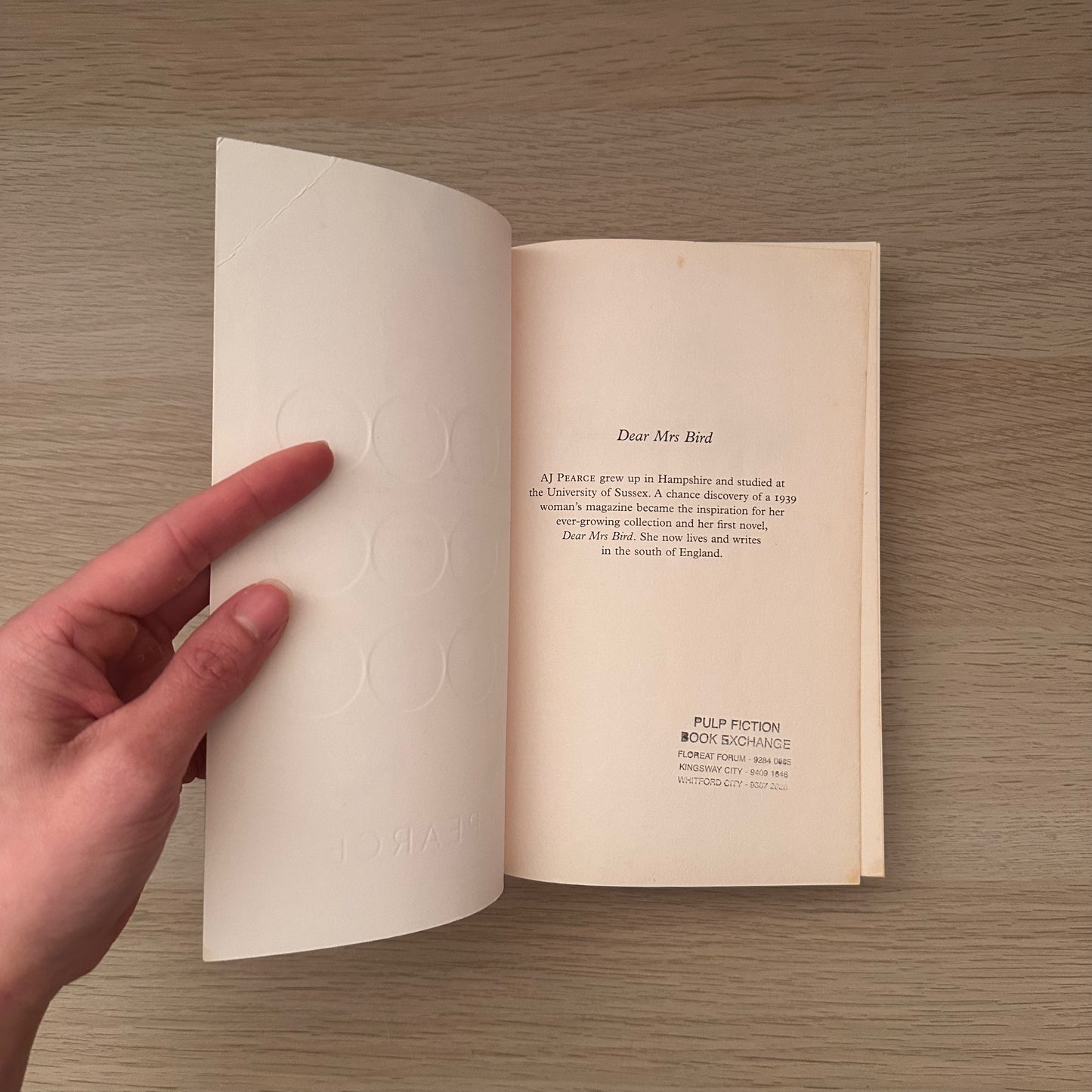 Dear Mrs. Bird | AJ Pearce