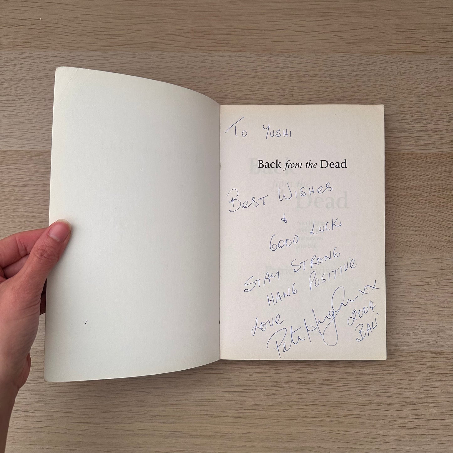 Back from the Dead | Patrick Lindsay