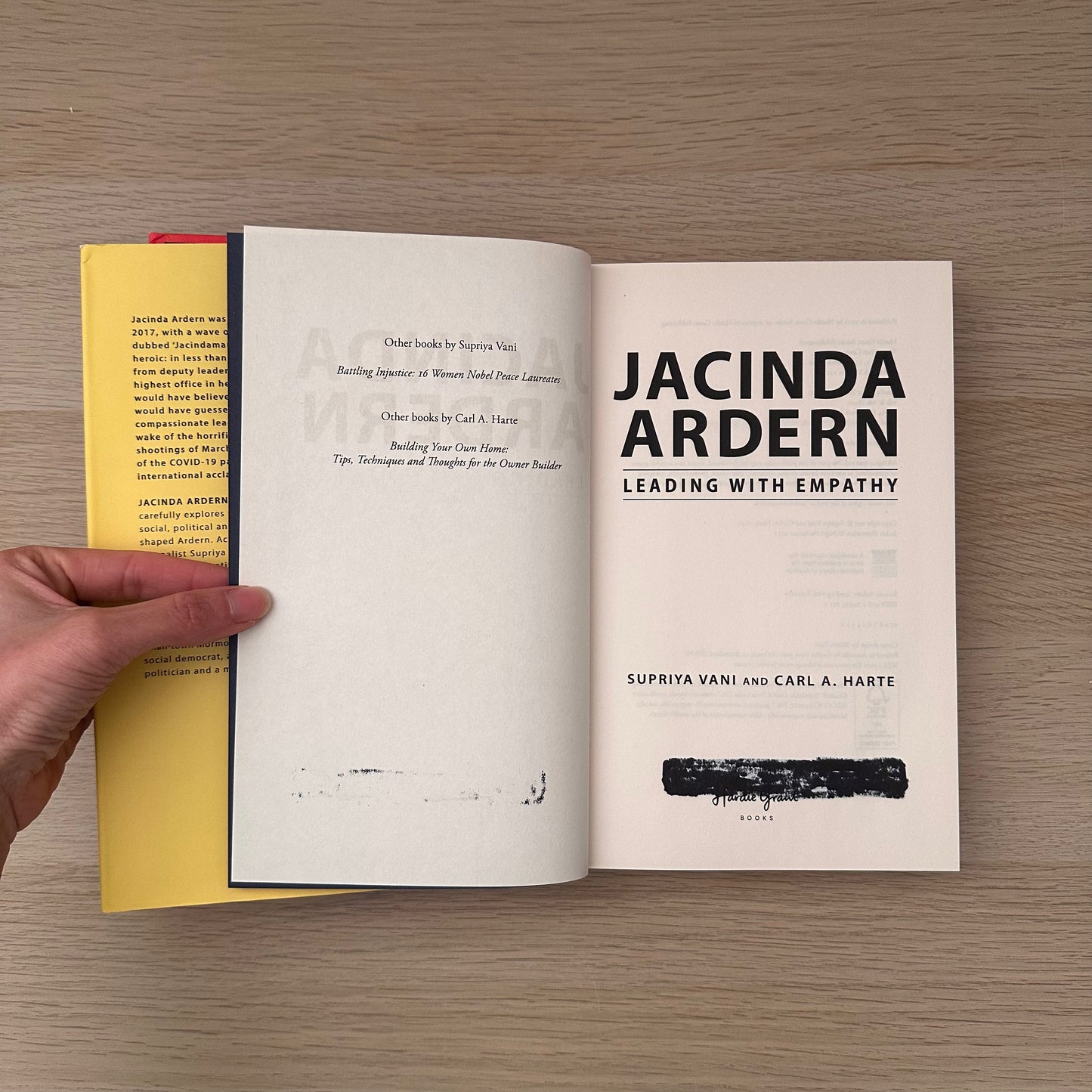 Jacinda Arden | Supriya Vani & Carl A. Harte