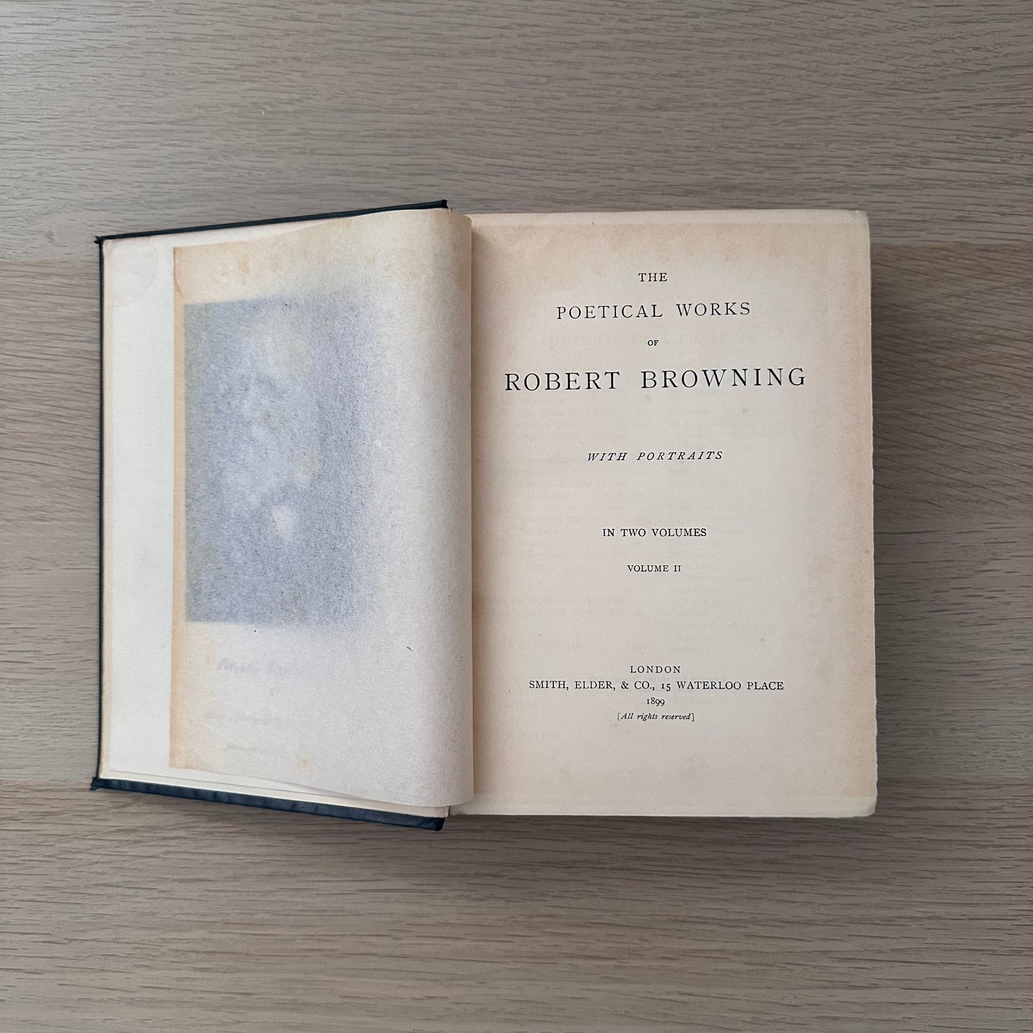 Poetical Works of Robert Browning | Volume 2 | 1899