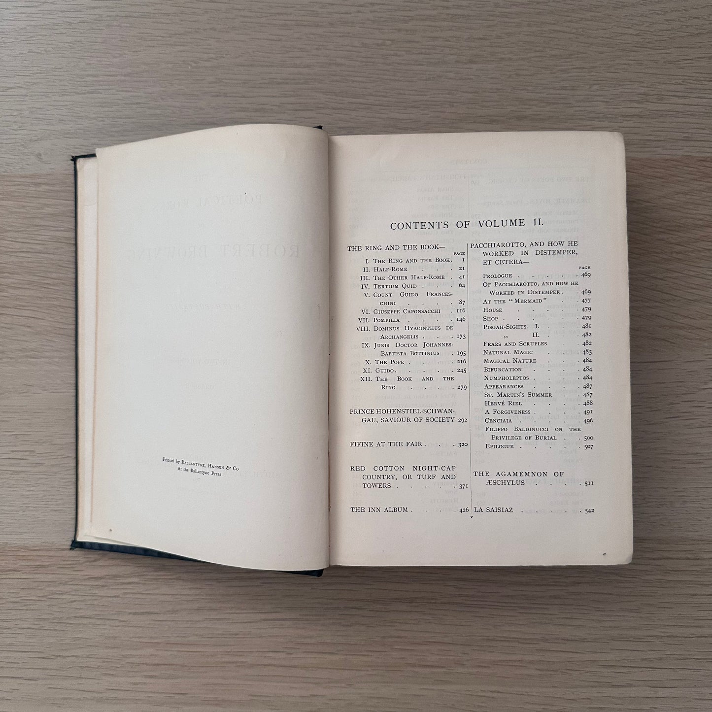 Poetical Works of Robert Browning | Volume 2 | 1899