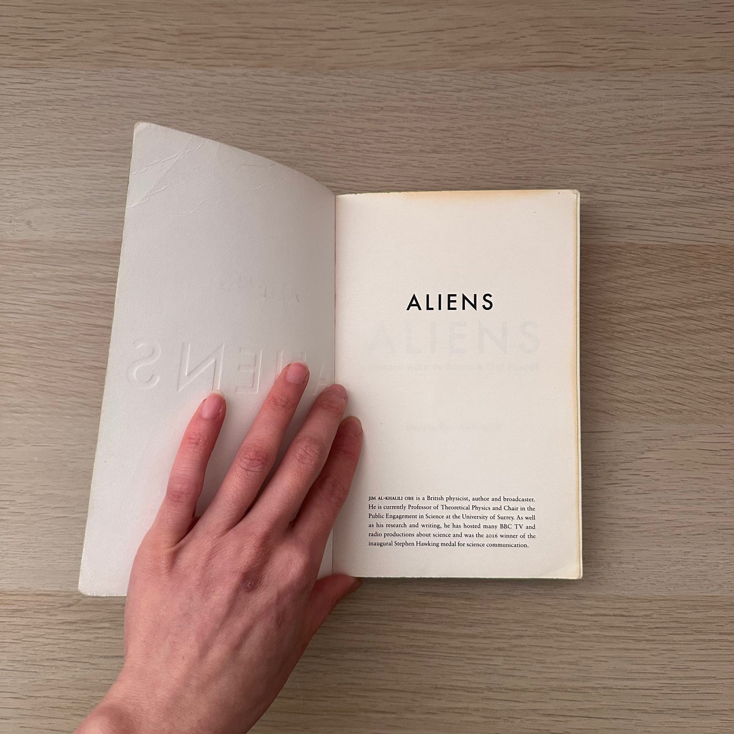 Aliens Science: Asks Is There Anyone Out There | Al-Khalili