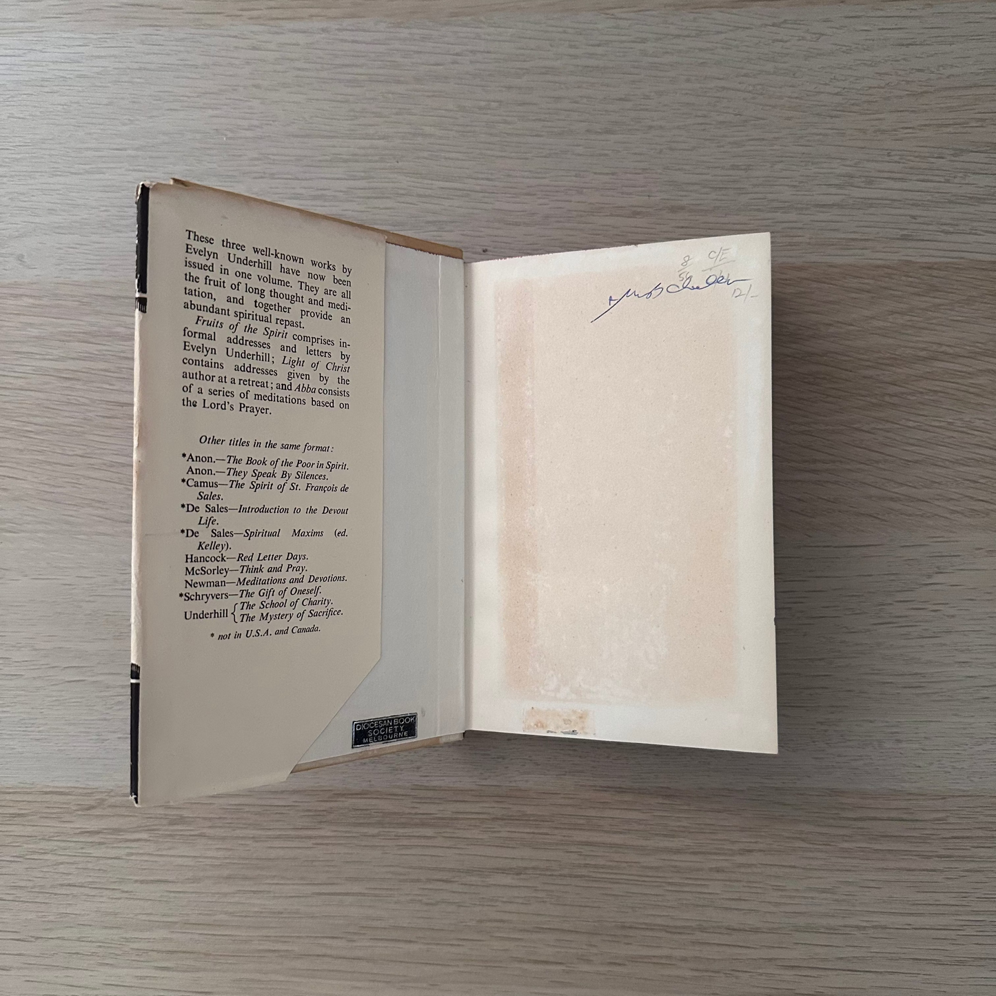 The Fruits of The Spirit / Light of Christ / Abba | 1956 | Evelyn Underhill