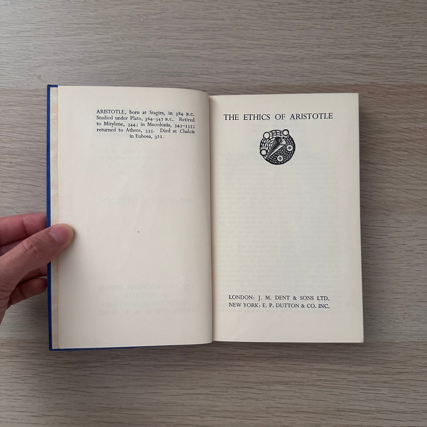 The Nicomachean Ethics of Aristotle | 1937