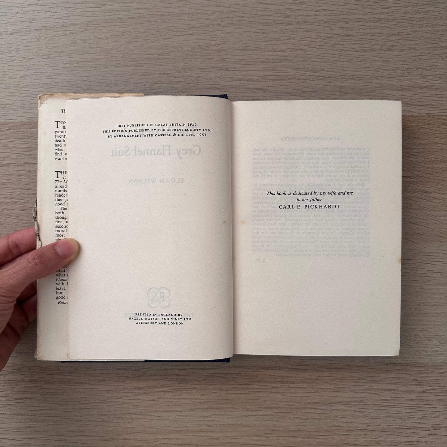 The Man in The Grey Flannel Suit | 1957 | Sloan Wilson