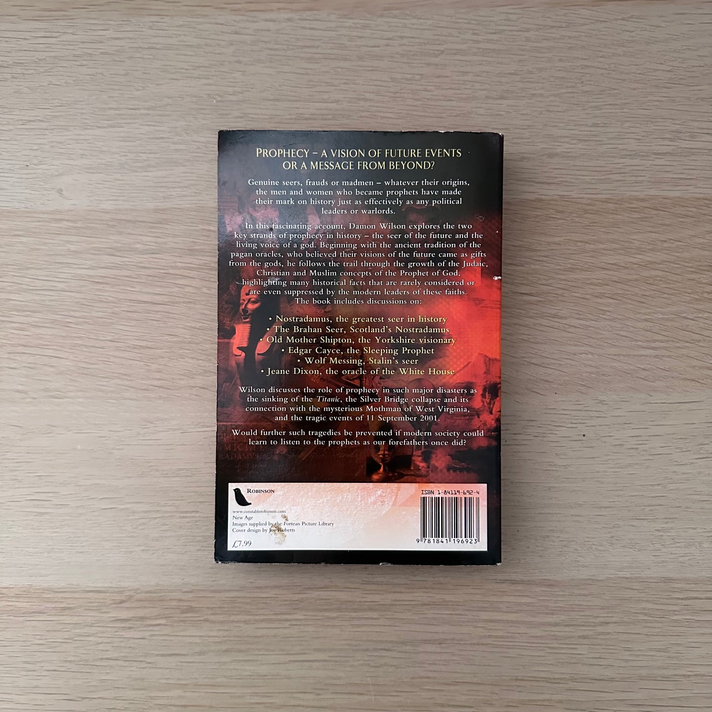 The Mammoth Book of Prophecies | Damon Wilson