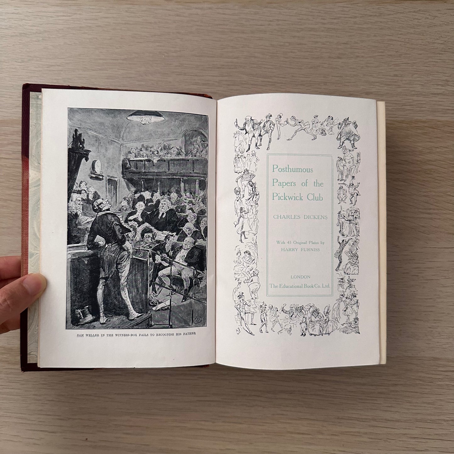 Charles Dickens Library | Posthumous Papers of the Pickwick Club | 1910