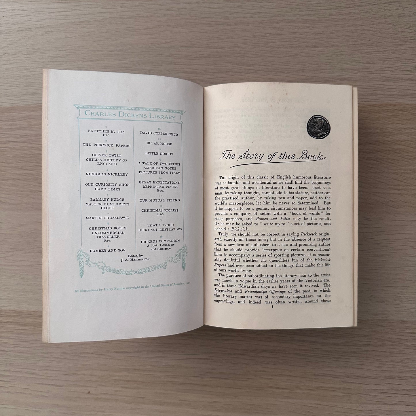 Charles Dickens Library | Posthumous Papers of the Pickwick Club | 1910