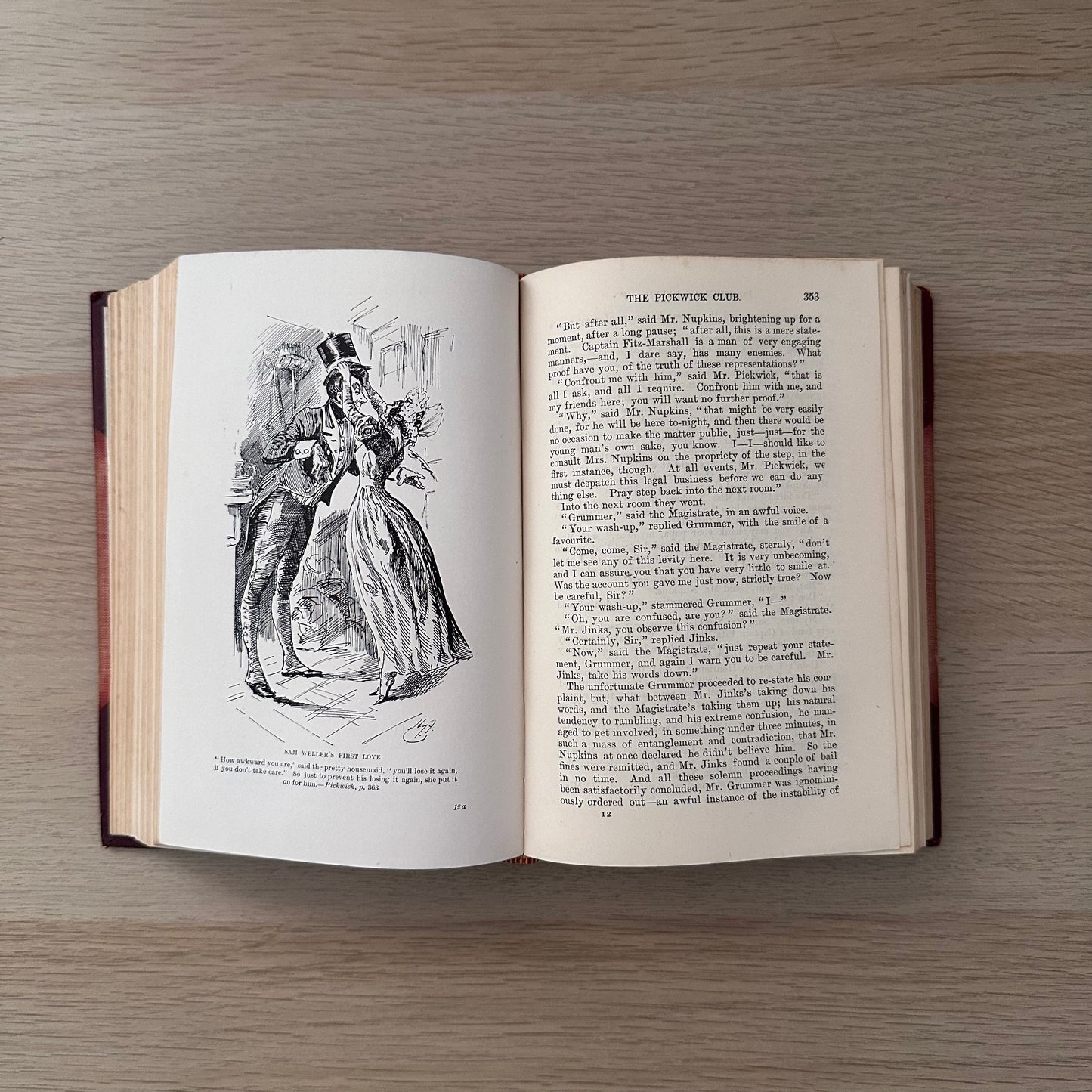 Charles Dickens Library | Posthumous Papers of the Pickwick Club | 1910