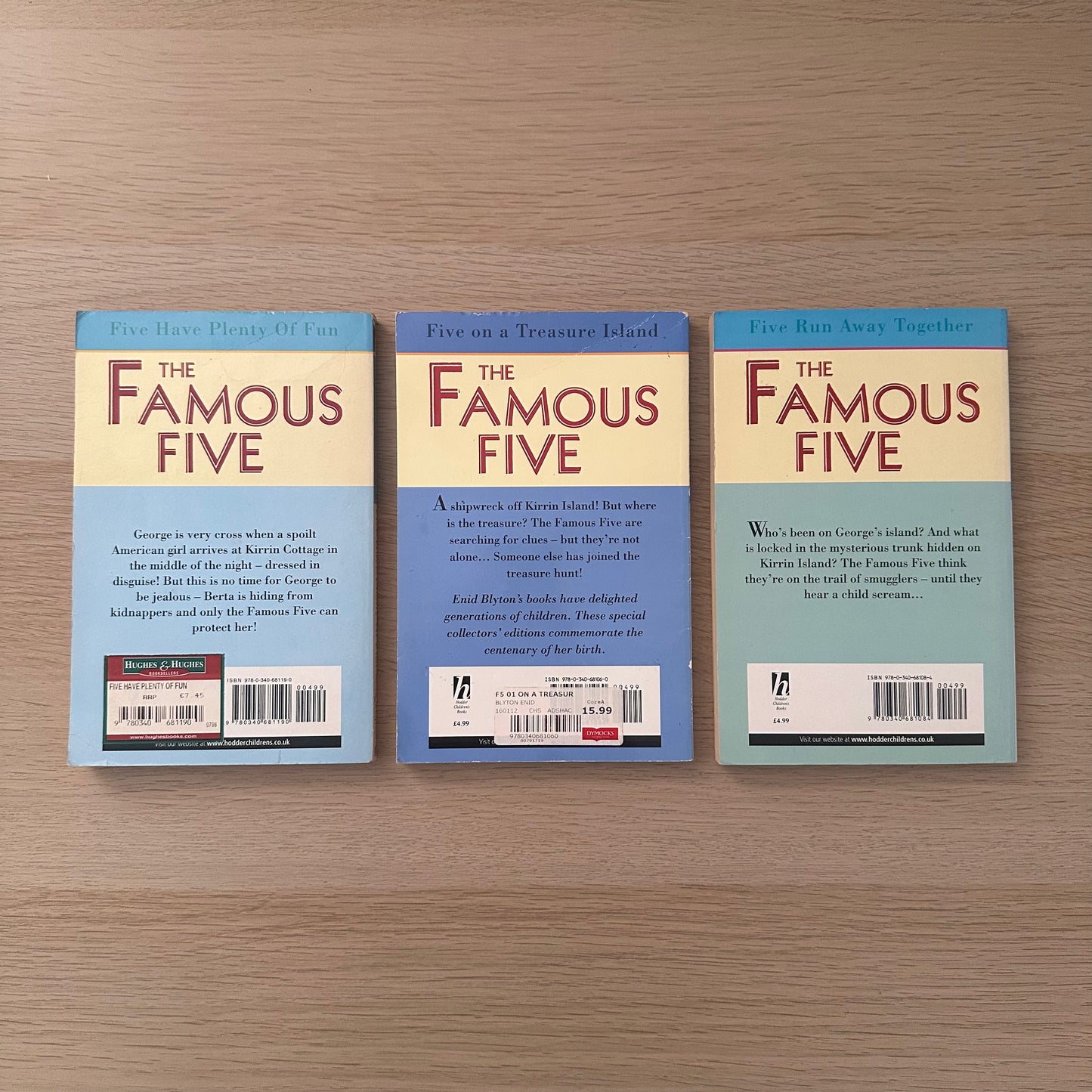 The Famous Five Bundle | 3x Titles | Classic Children’s Adventure by Enid Blyton