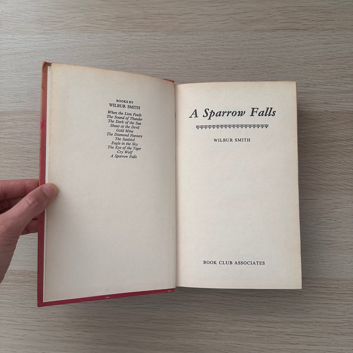 A Sparrow Falls | 1977 | Wilbur Smith